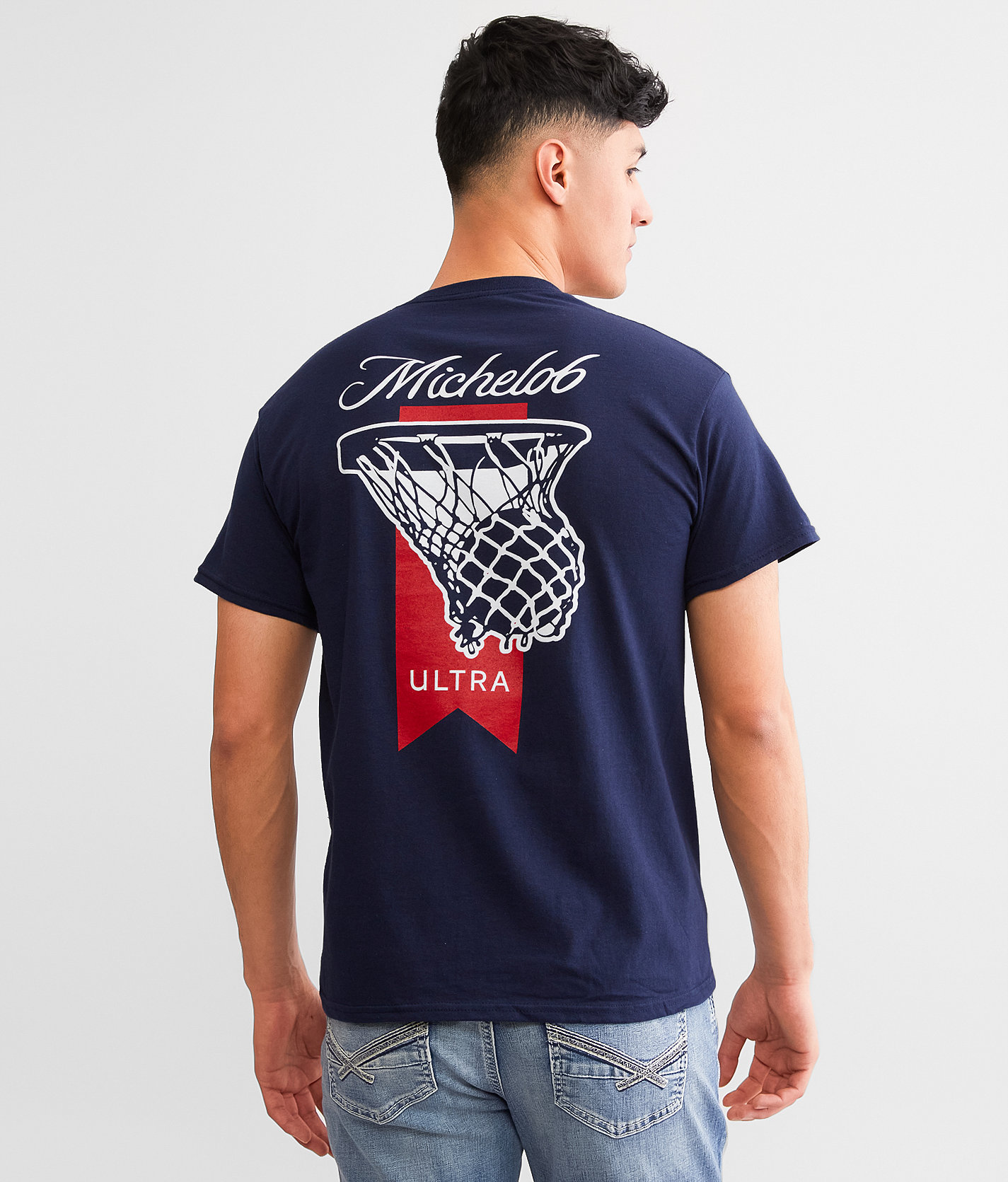 Brew City Michelob Ultra® Swish T-Shirt - Men's T-Shirts in Navy