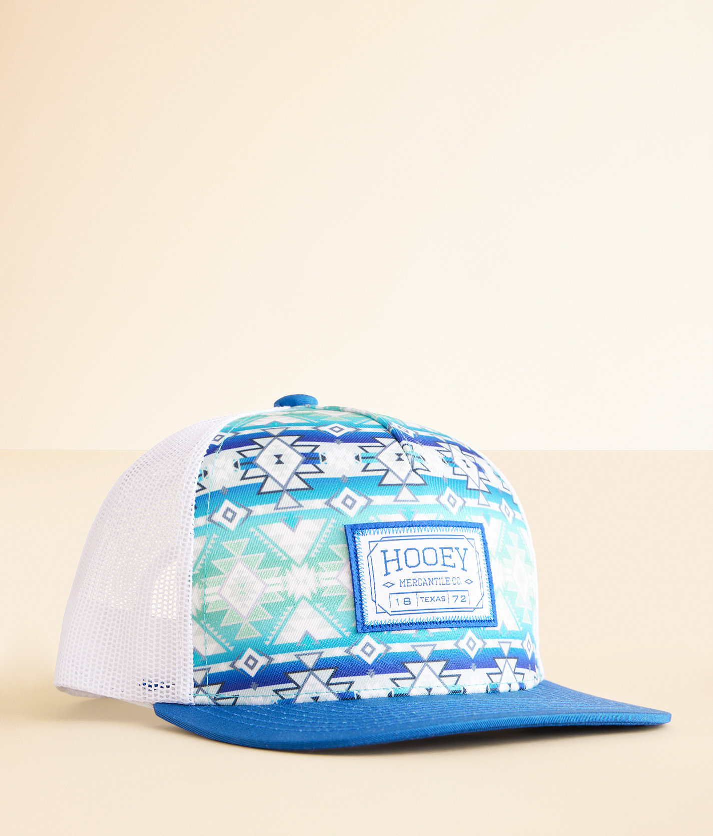 Boys - Hooey Doc Trucker Hat - Boy's Hats in Teal White