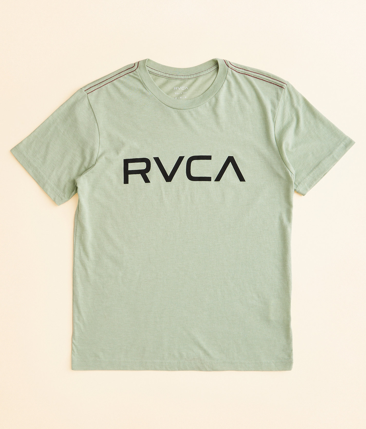 Boys - RVCA Big T-Shirt - Boy's T-Shirts in Granite Green