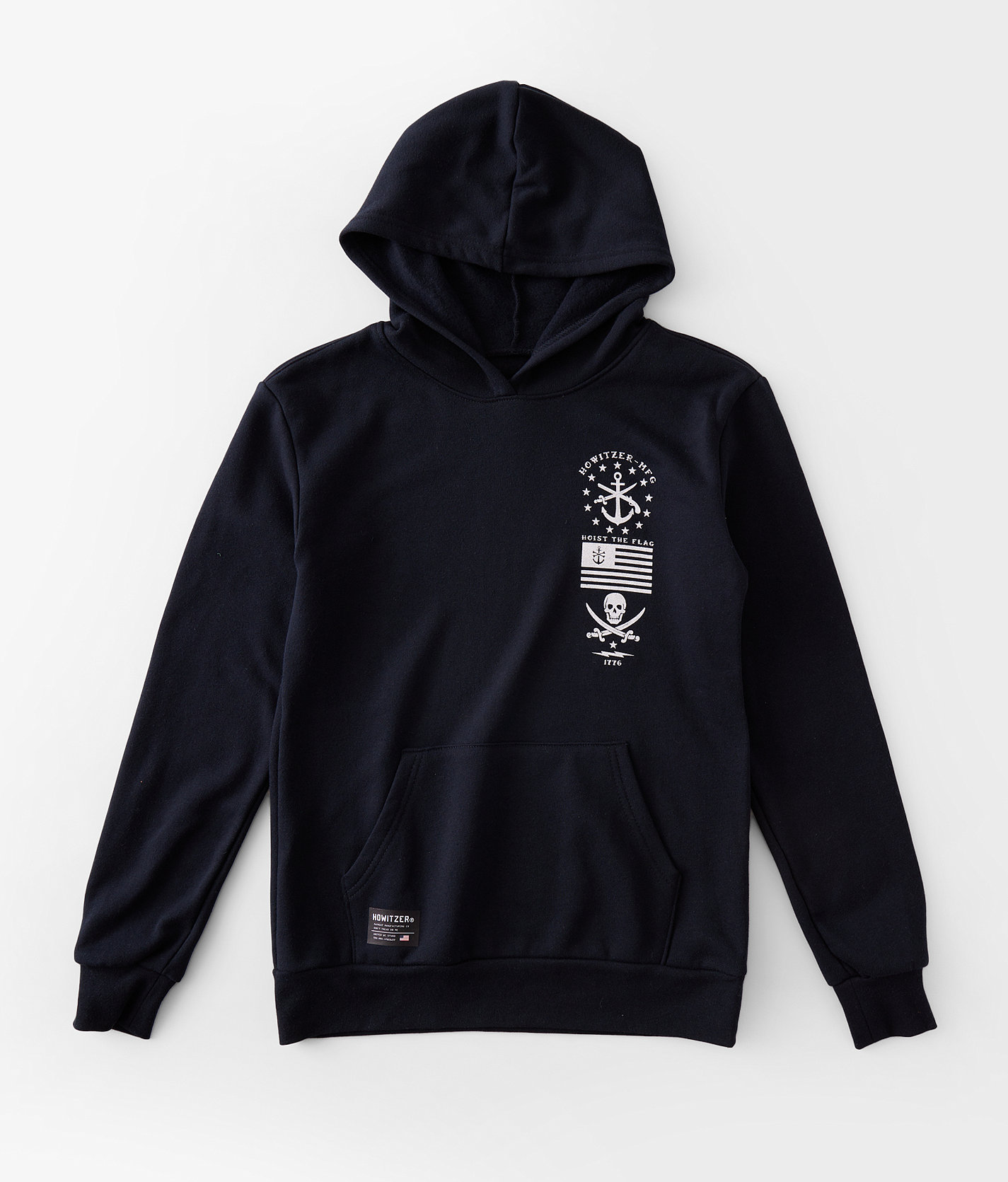 Boys - Howitzer Hoist Hooded Sweatshirt - Boy's Sweatshirts in Obsidian