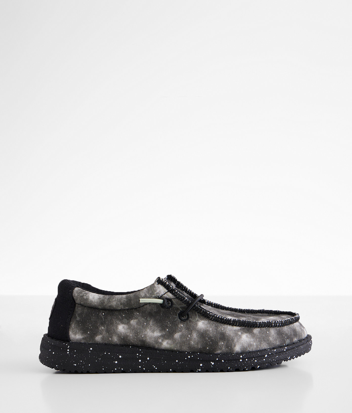 Boys - HEYDUDE™ Wally Galaxy Shoe - Boy's Shoes in Black Multi Glow