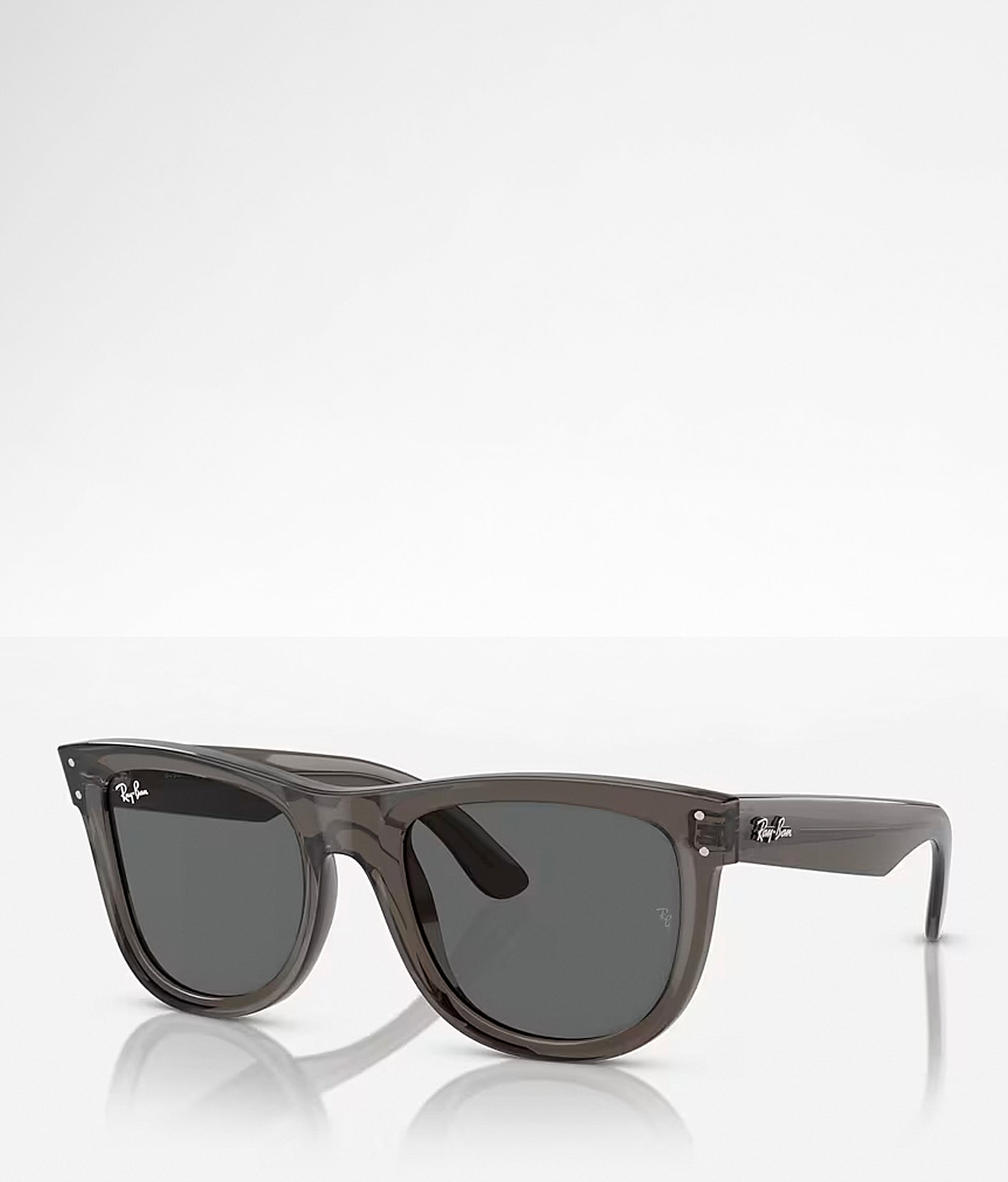 Ray-Ban® Wayfarer Reverse Sunglasses - Men's Sunglasses & Glasses in Transparent Dark Grey