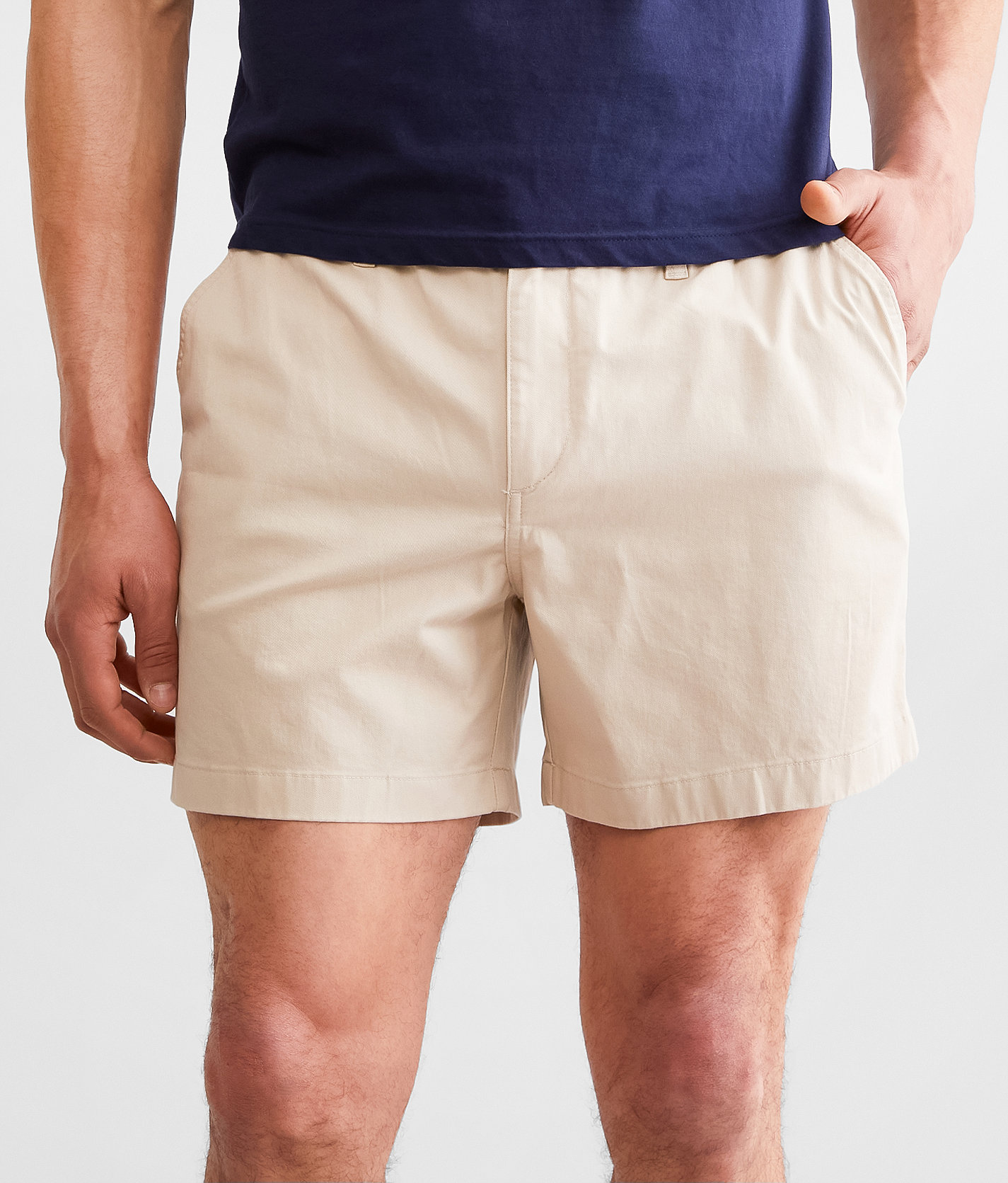 Chubbies The Khakinators Stretch Short - Men's Shorts in Light Khaki Solid