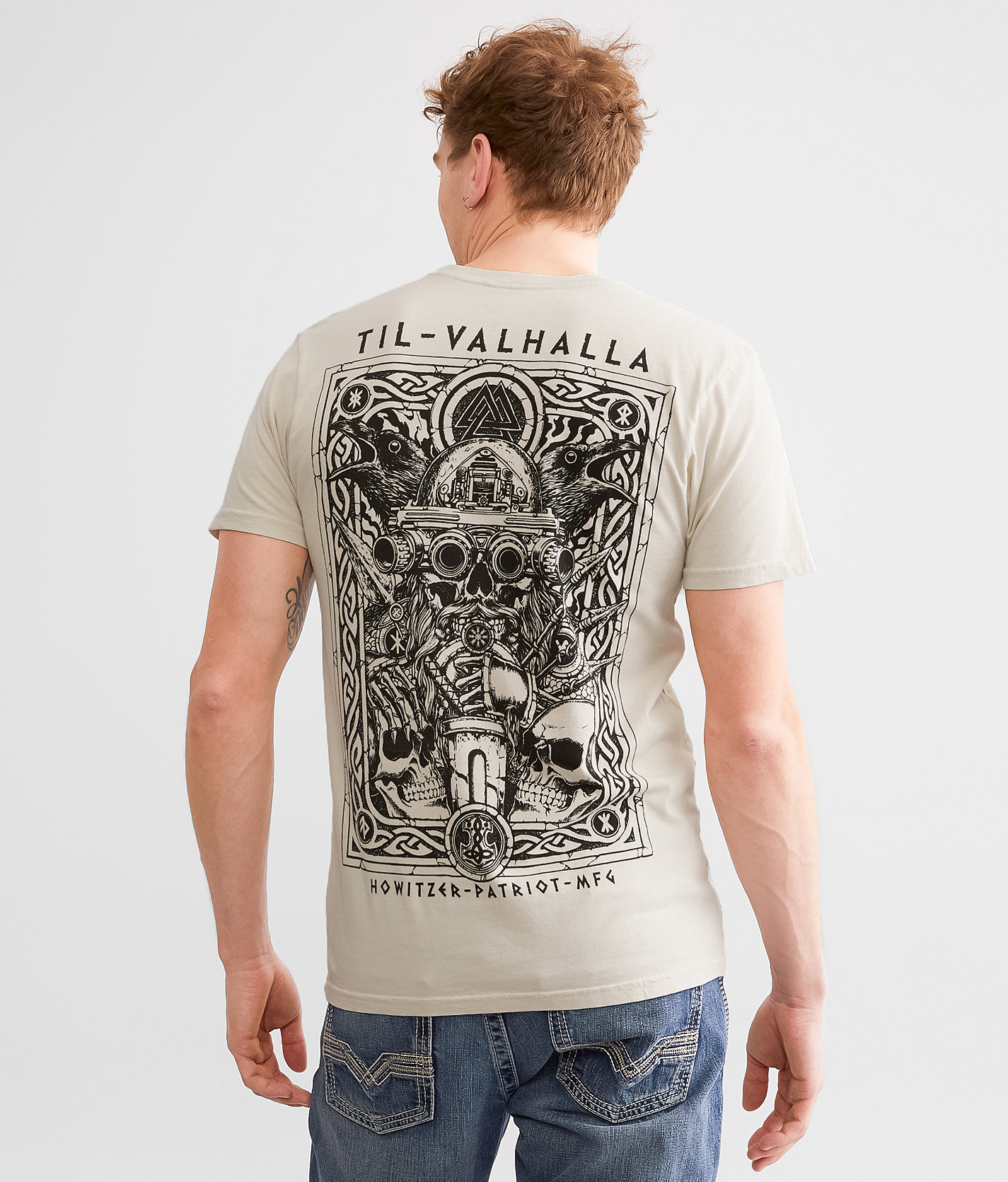 Howitzer Two Crows T-Shirt - Men's T-Shirts in Moonbeam