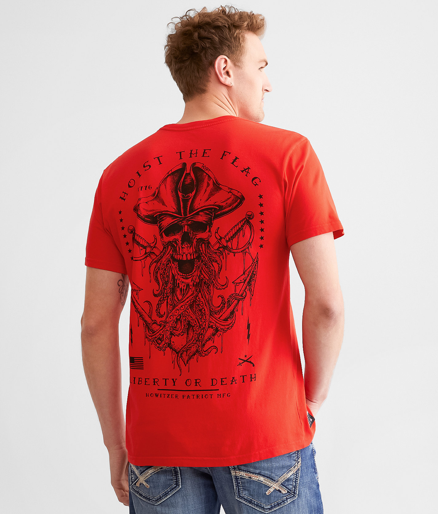 Howitzer Hoist T-Shirt - Men's T-Shirts in Hibiscus