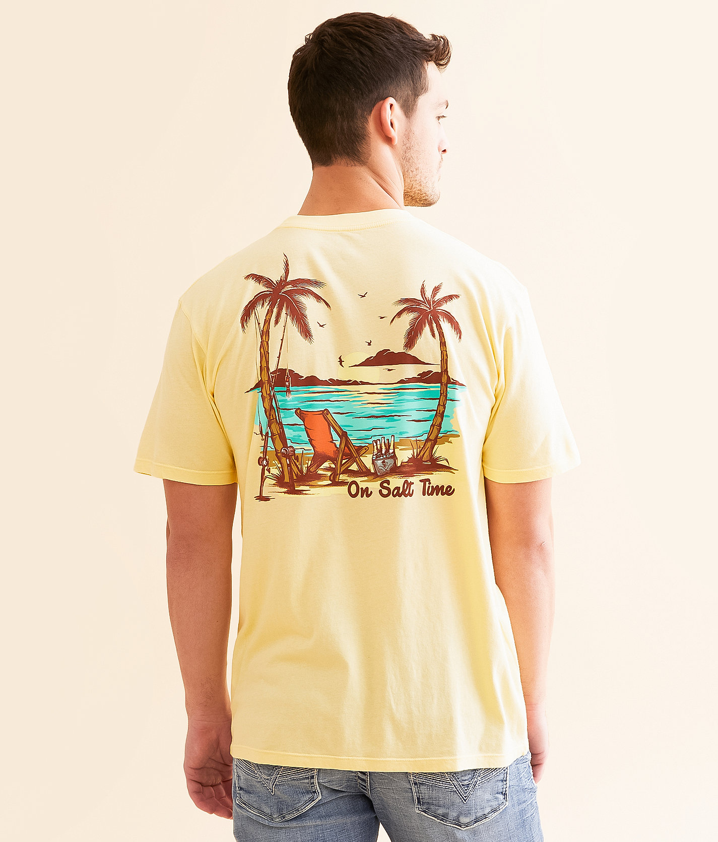 Salt Life Island Dreams T-Shirt - Men's T-Shirts in Golden Haze