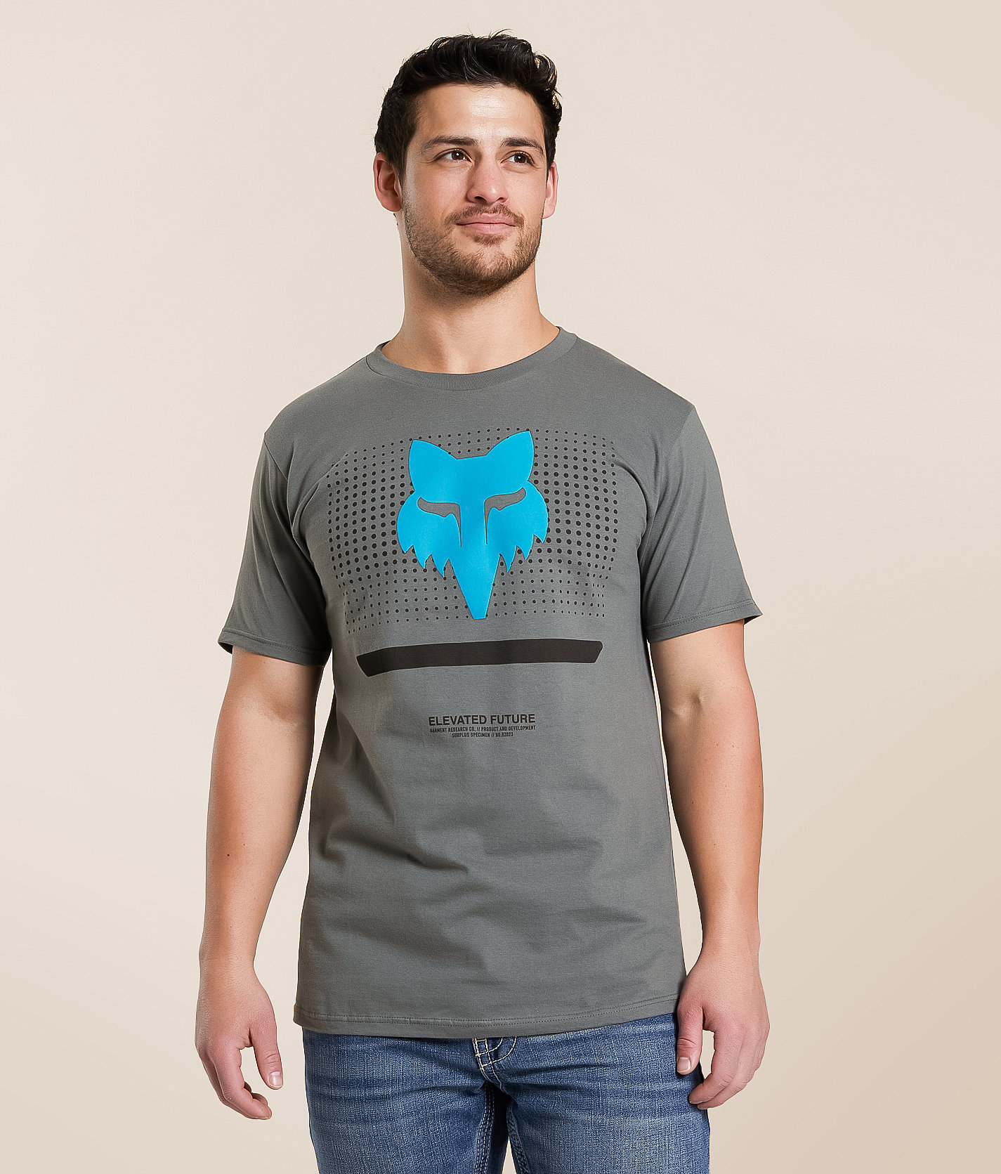 Fox Optical T-Shirt - Men's T-Shirts in Charcoal