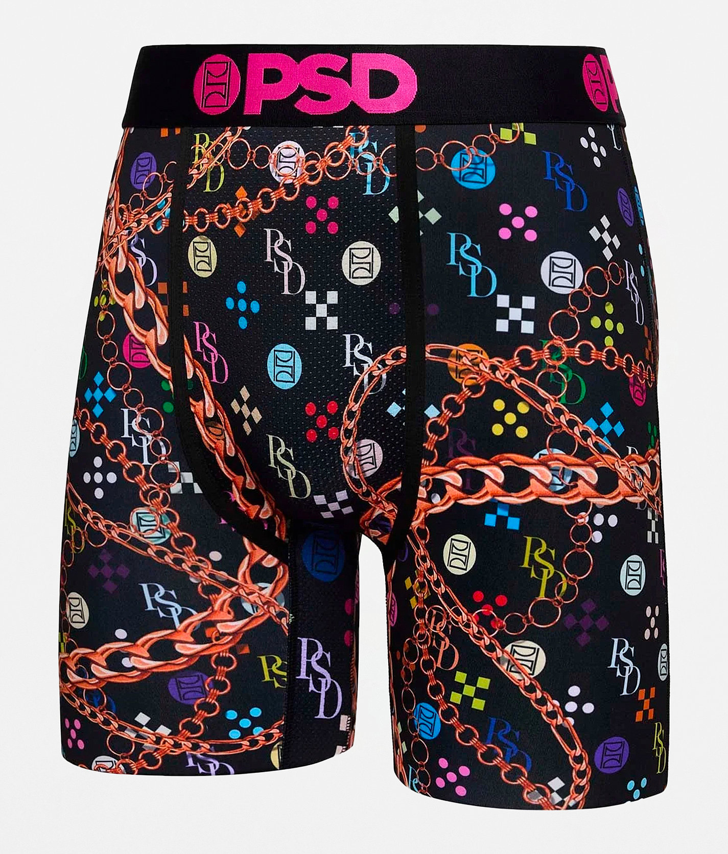 PSD Luxe Stretch Boxer Briefs - Men's Boxer Briefs in Black