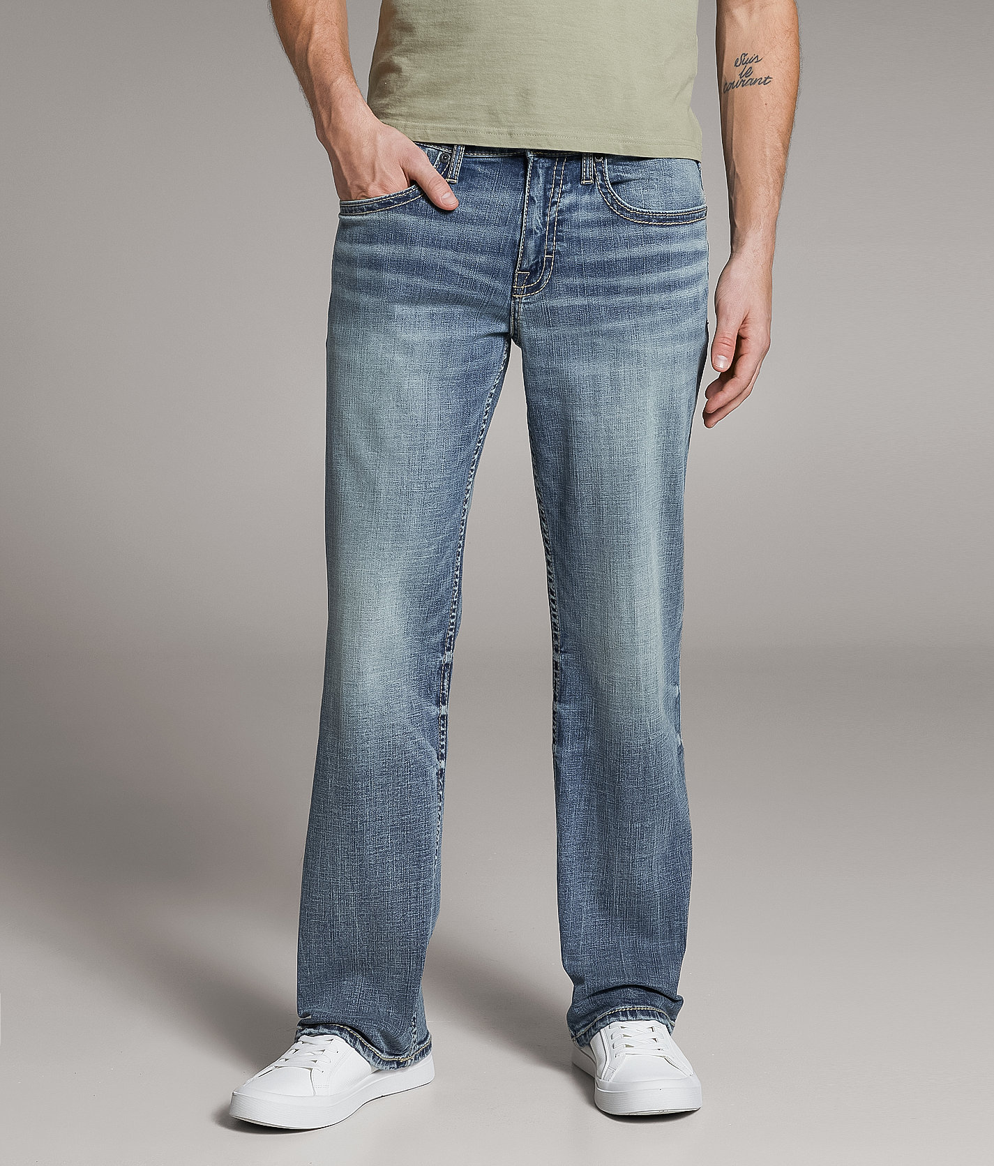 BKE Jake Boot Stretch Jean - Men's Jeans in Ayan