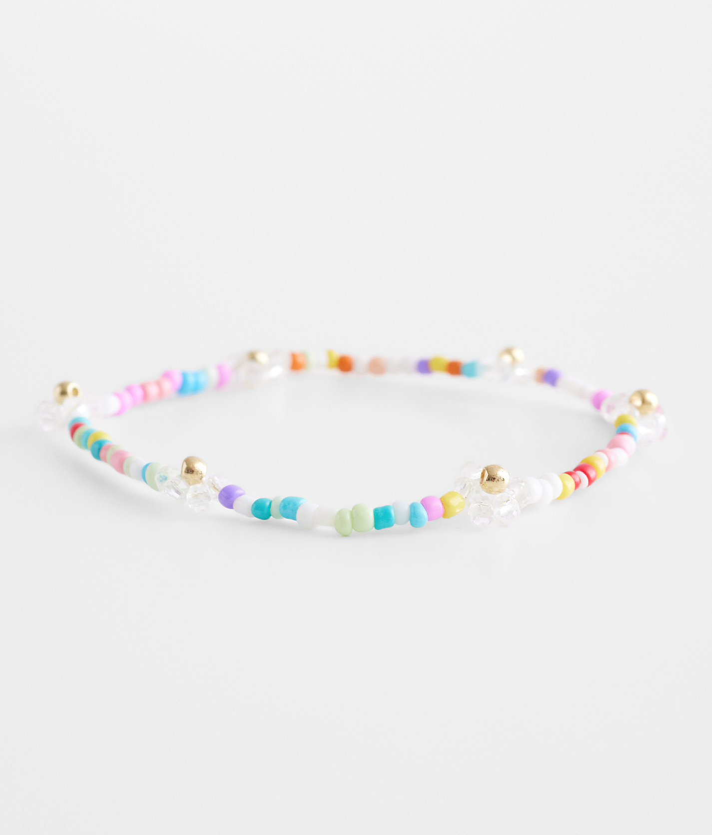 BKE Floral Bead Bracelet - Women's Jewelry in Assorted Multi