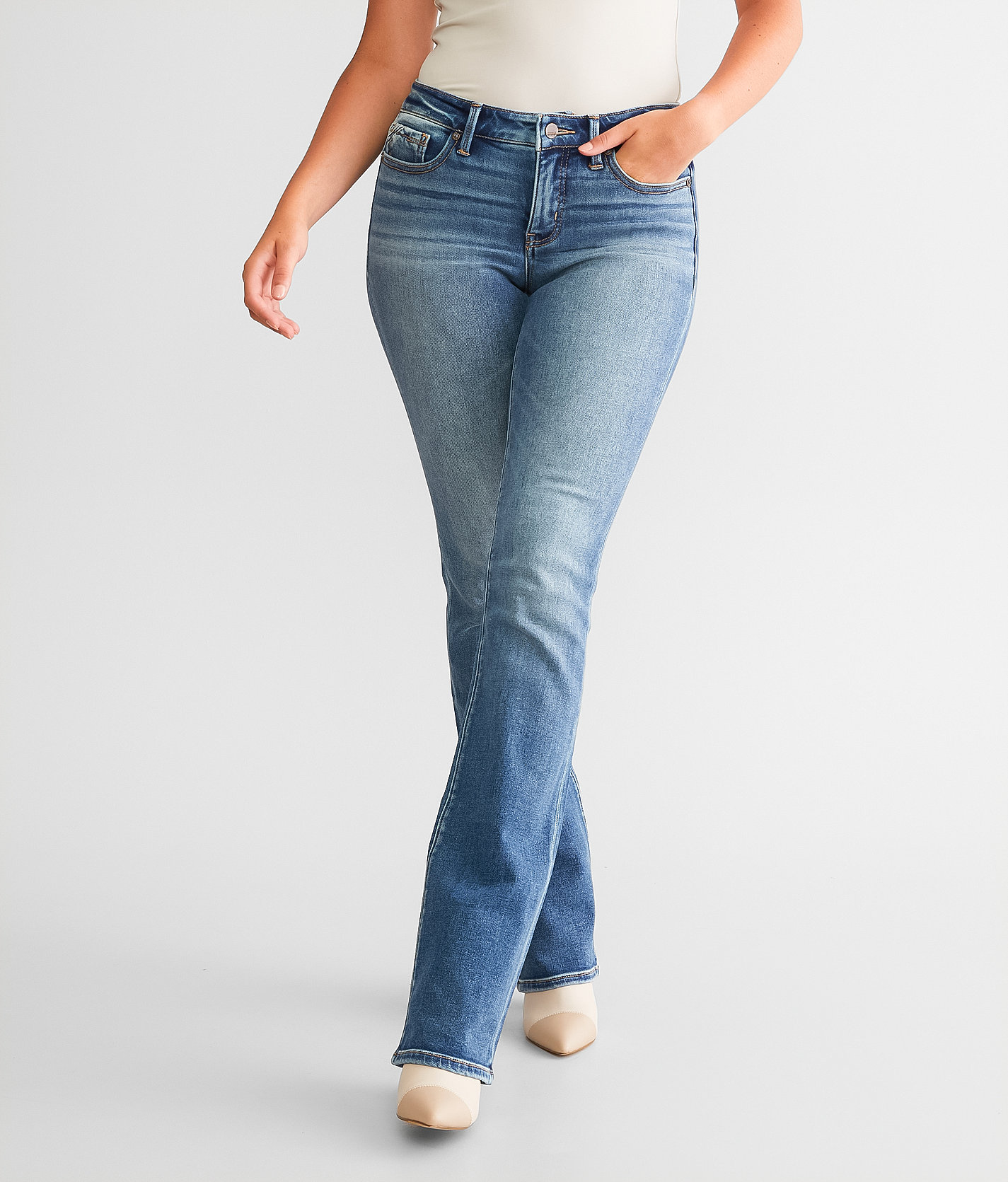 Buckle Black Fit No. 53 Tailored Boot Stretch Jean - Women's Jeans in Nampa