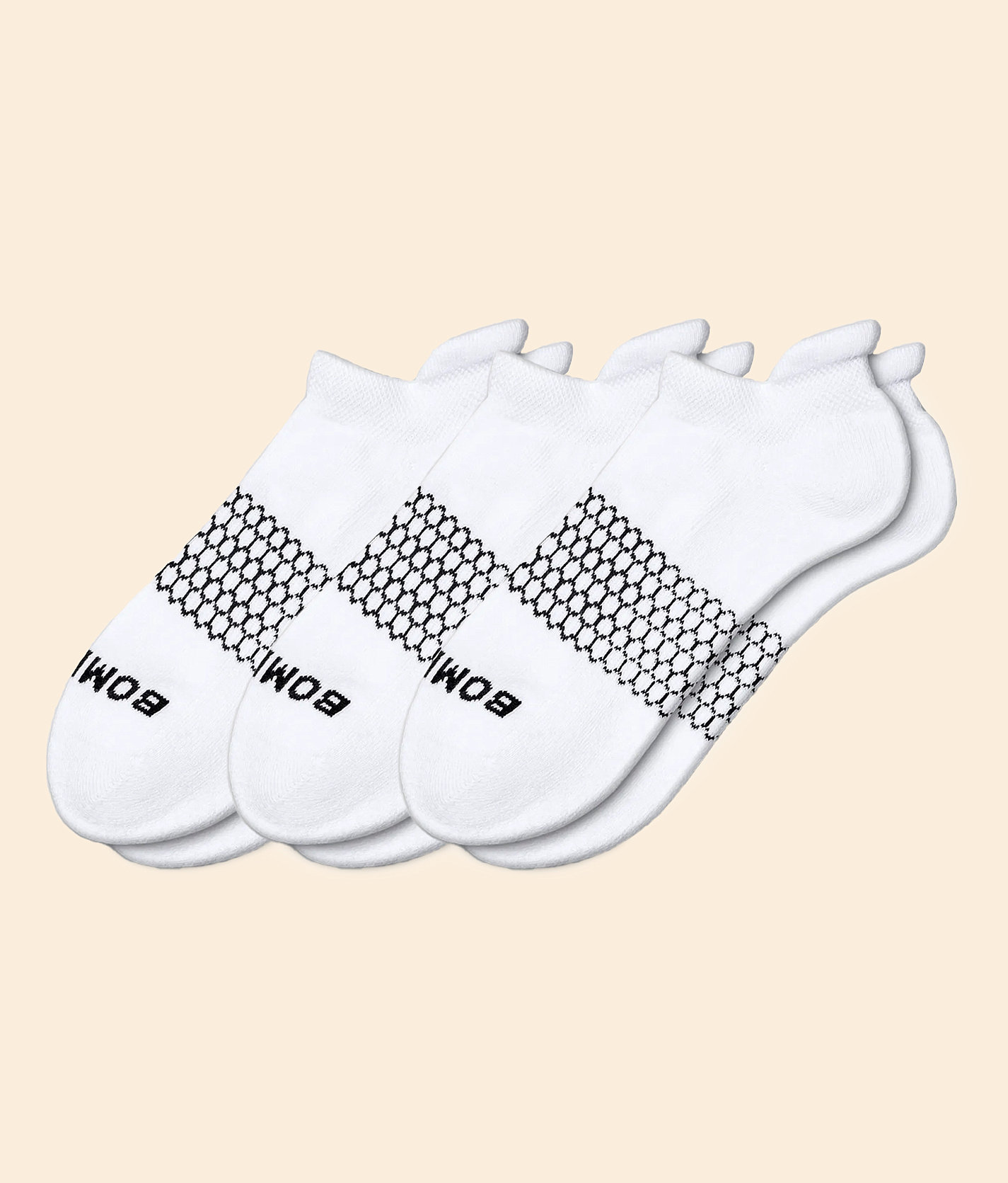 Bombas® 3 Pack Socks - Men's Socks in White