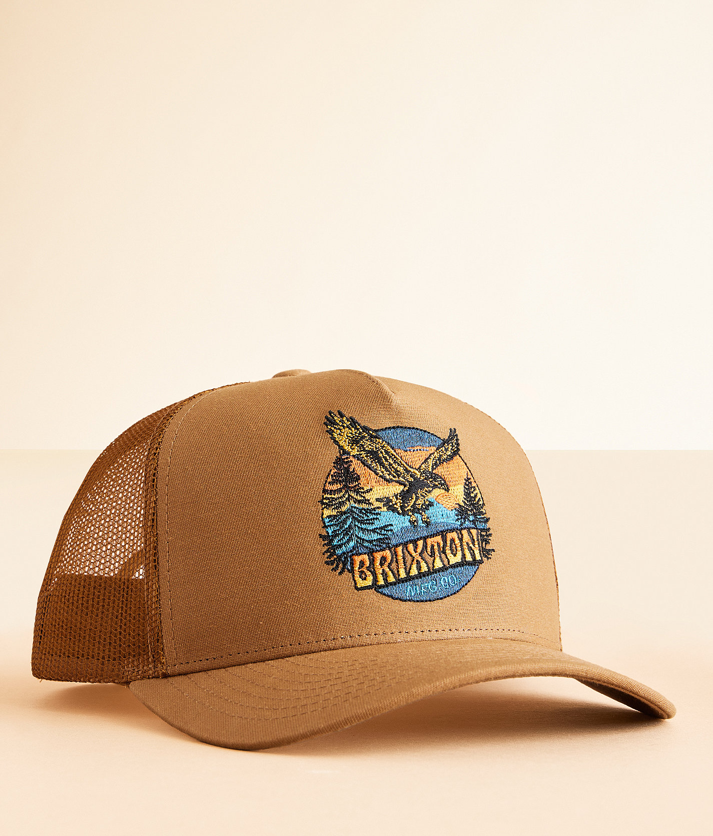 Brixton Ridgewood Trucker Hat - Men's Hats in Copper Copper
