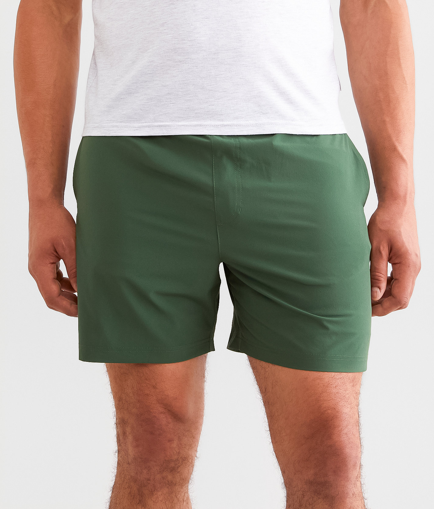 Chubbies The Greeneries Short - Men's Activewear in Dark Green Solid