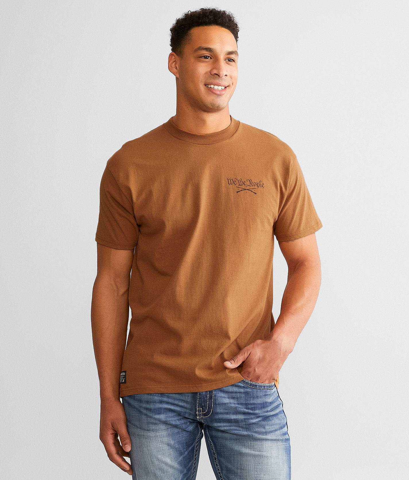 Howitzer We The People T-Shirt - Men's T-Shirts in Brown Sugar