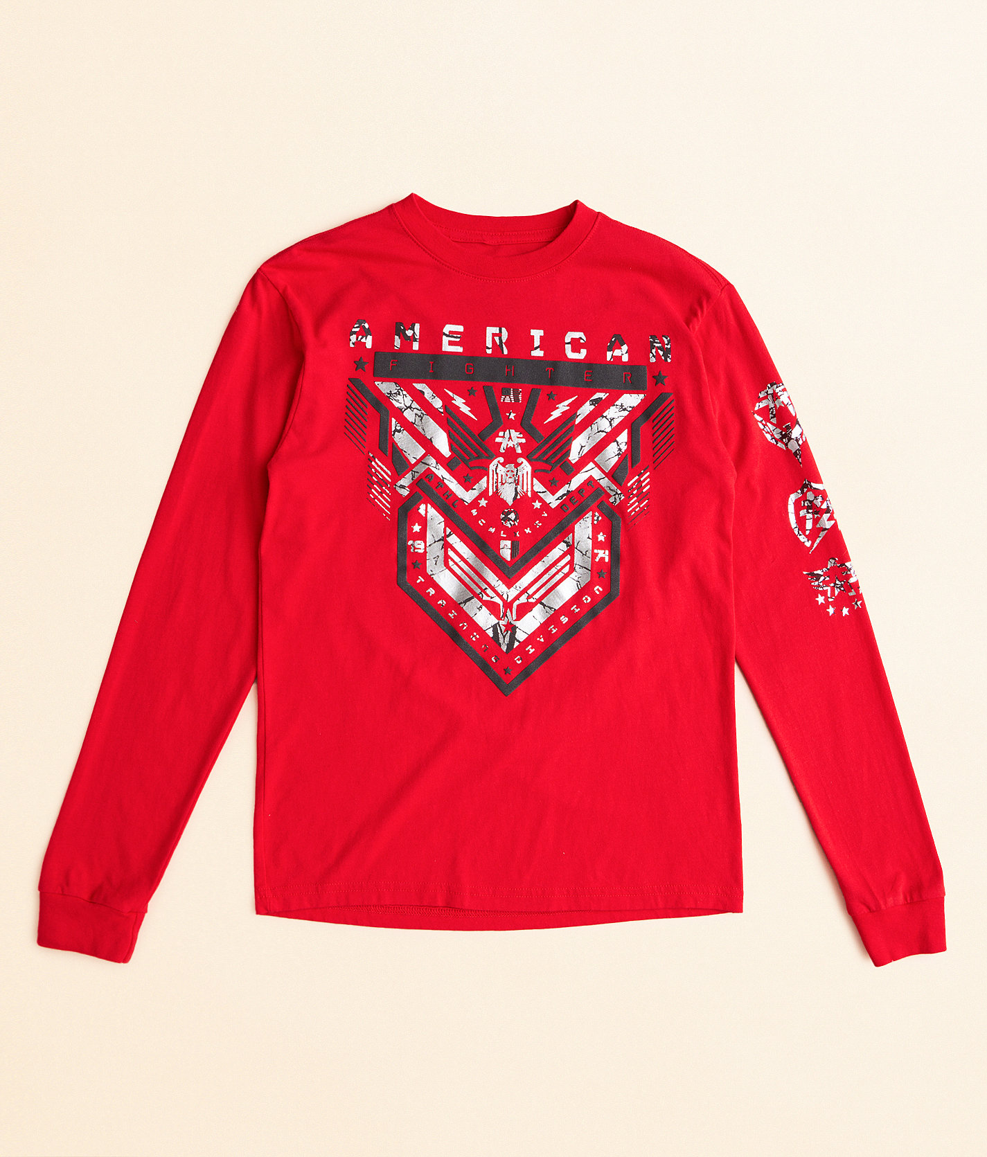 Boys - American Fighter Sawgrass T-Shirt - Boy's T-Shirts in Red