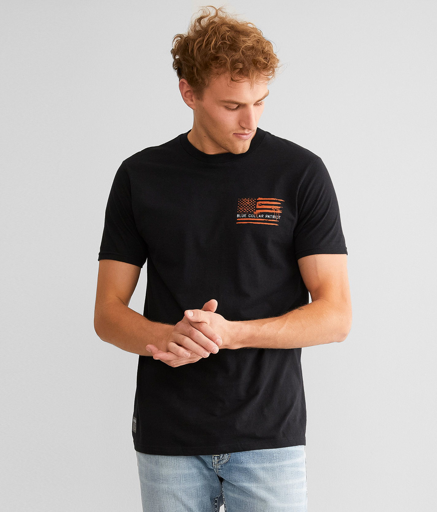 Howitzer Blue Collar Roughneck T-Shirt - Men's T-Shirts in Black