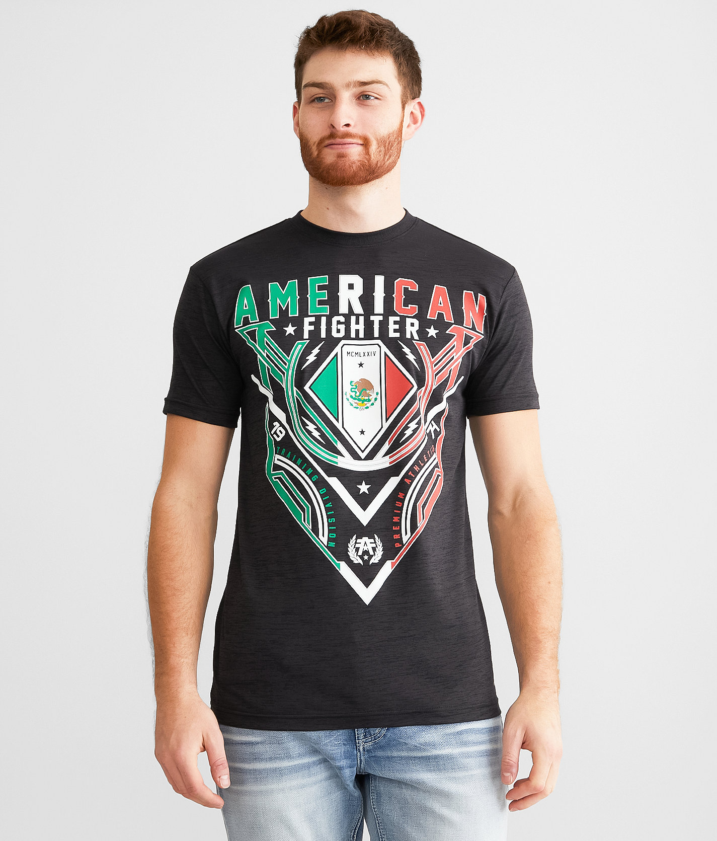 American Fighter Ponderosa T-Shirt - Men's T-Shirts in Pitch Black