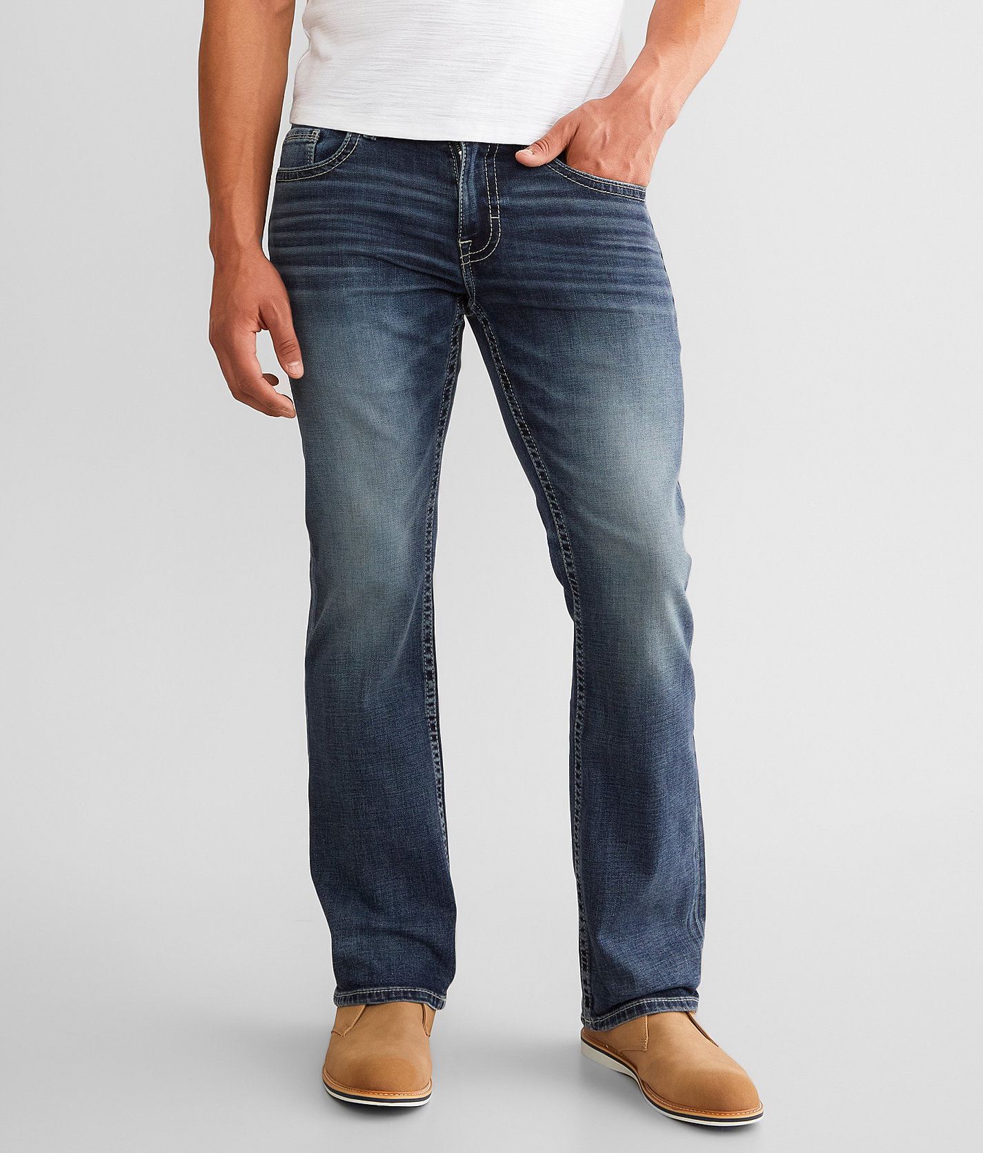 BKE Aiden Boot Stretch Jean - Men's Jeans in Bristlecone 2