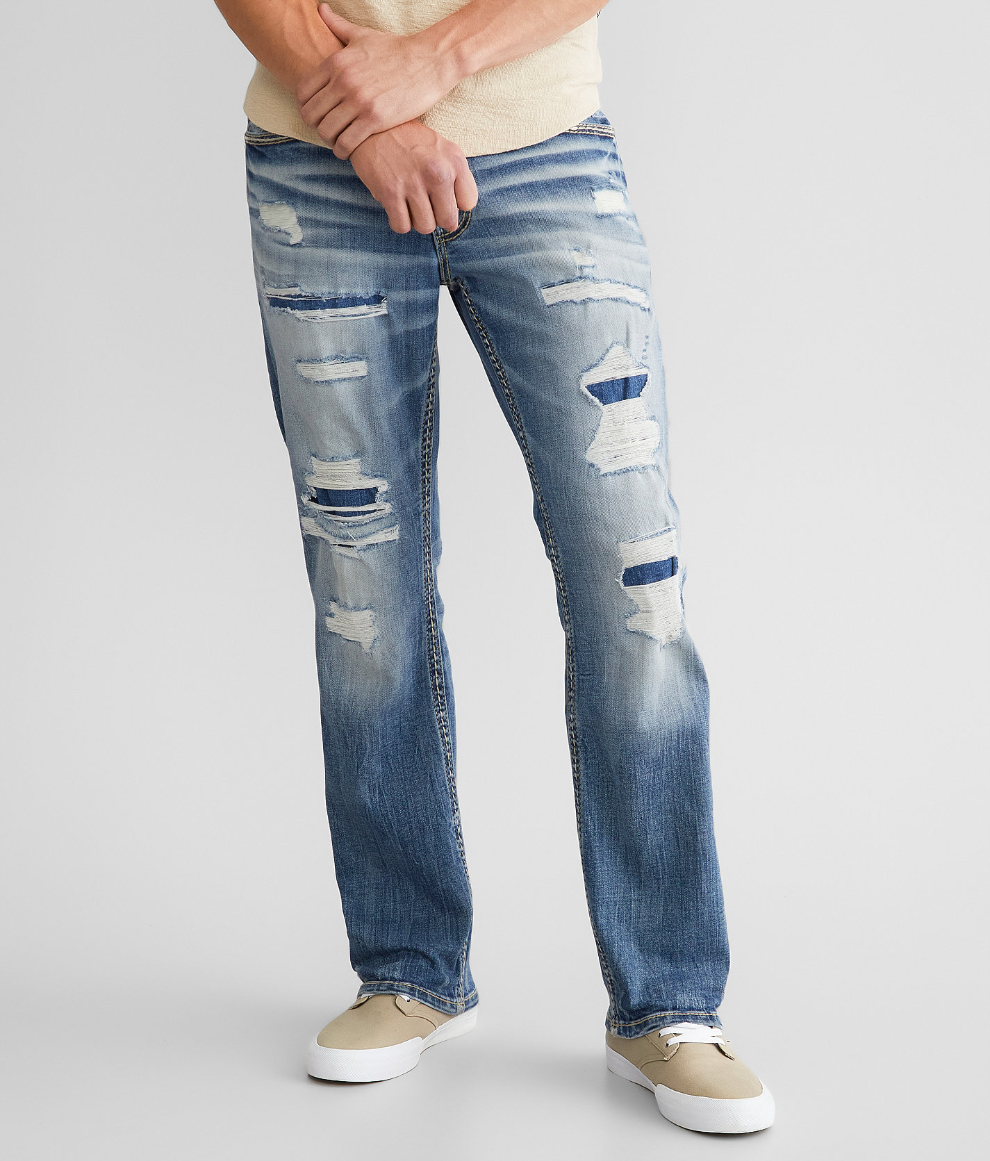 Salvage Mayhem Straight Stretch Jean - Men's Jeans in Athens