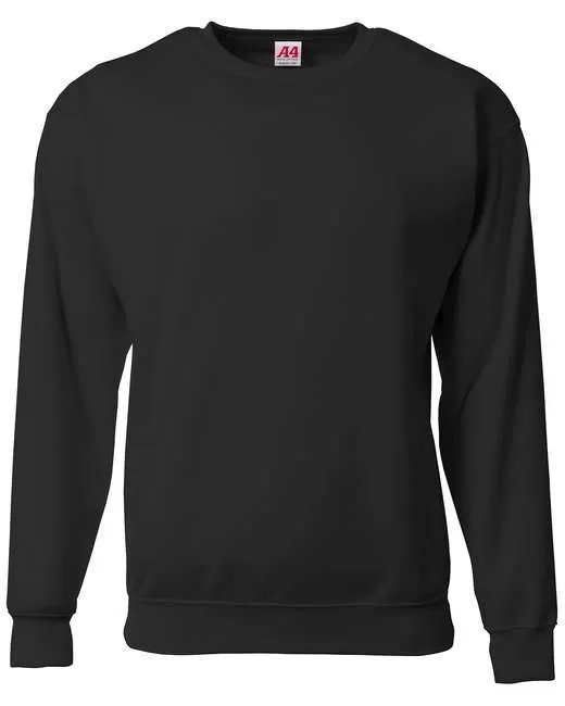 A4 N4275 Men's Sprint Tech Fleece Crewneck Sweatshirt