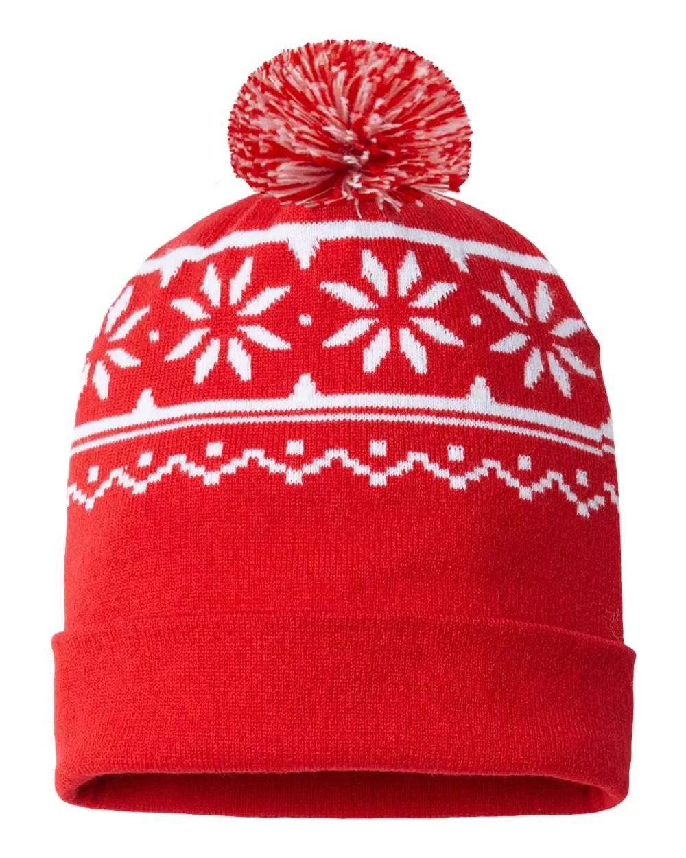 CAP AMERICA RKF12 USA-Made Snowflake Beanie