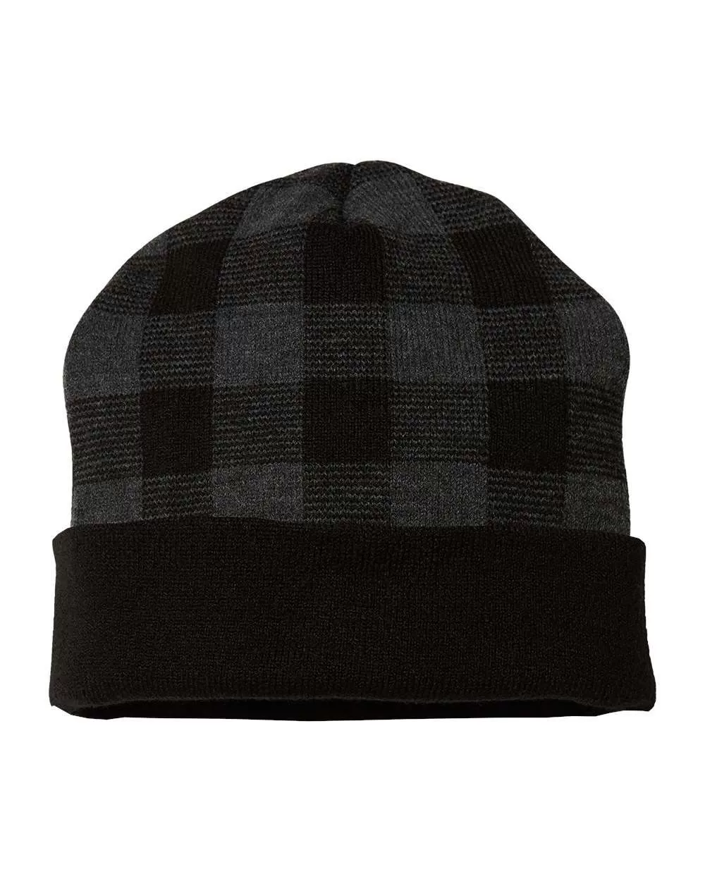 CAP AMERICA RKP12 USA-Made Plaid Beanie