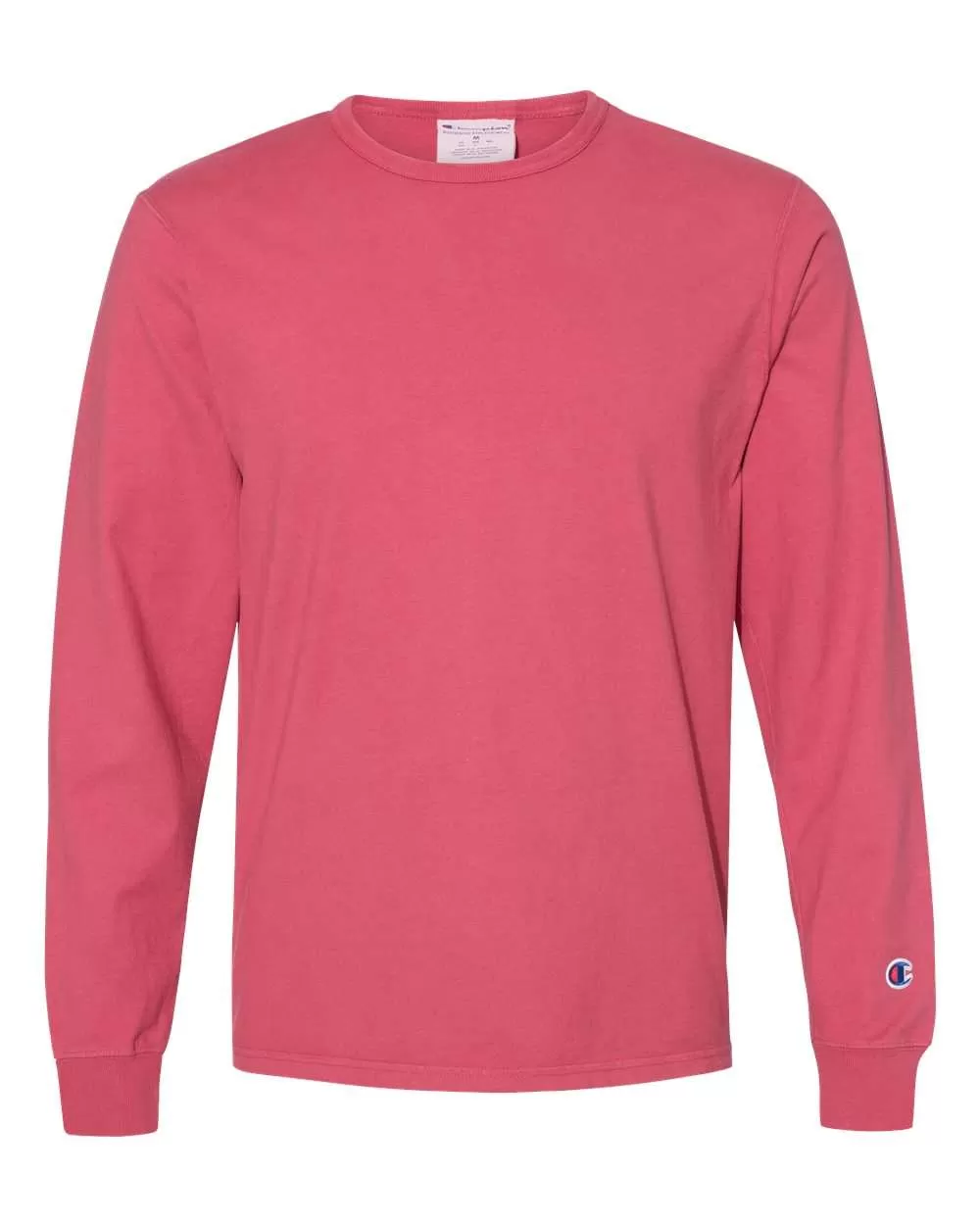 Champion CD200 Garment-Dyed LONG Sleeve T-Shirt