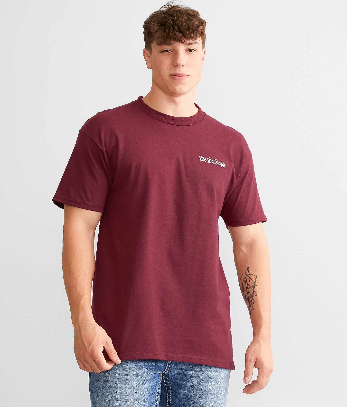 Howitzer Not Infringed T-Shirt - Men's T-Shirts in Burgundy