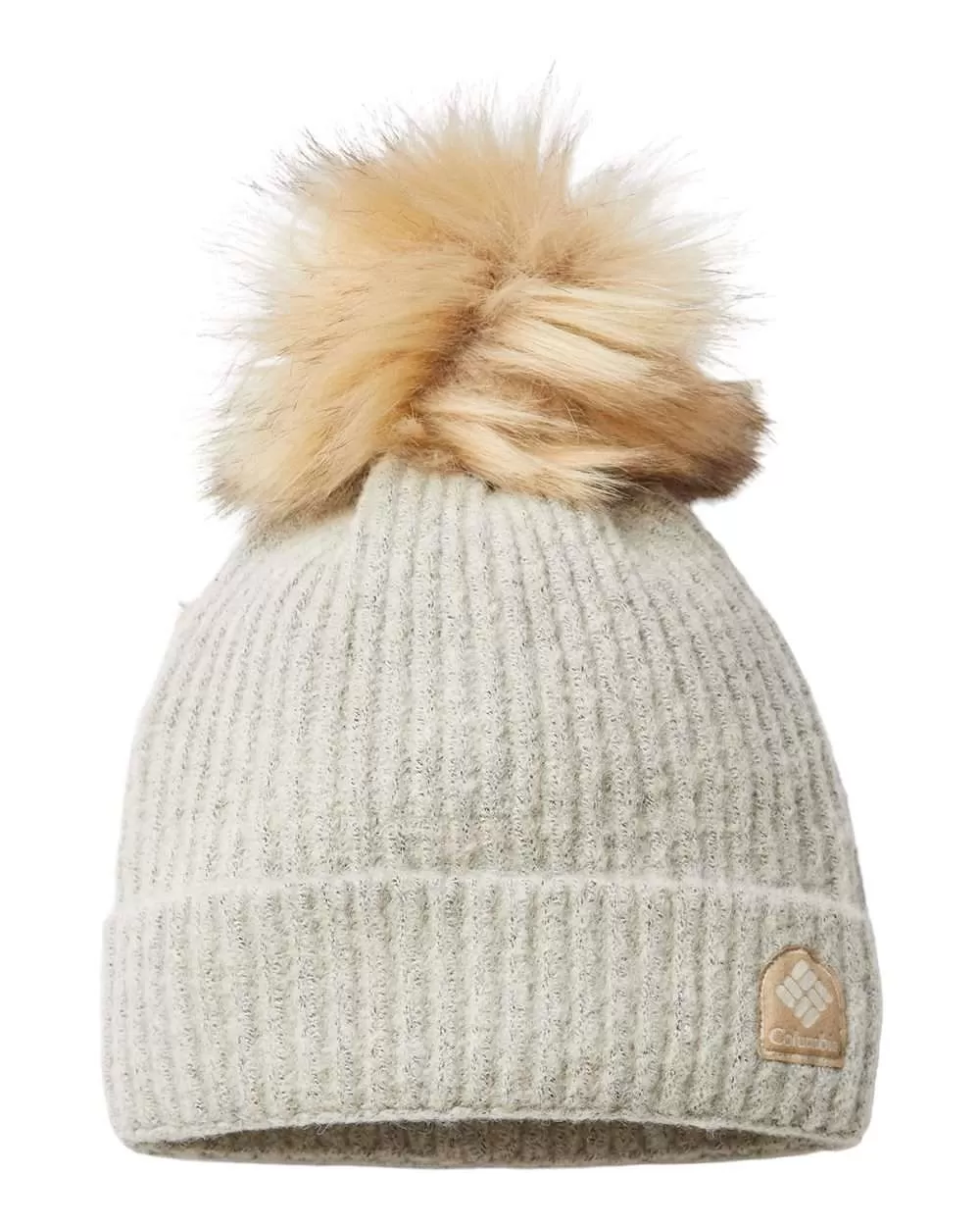 Columbia 186210 Winter Blur Pom-Pom Cuffed Beanie