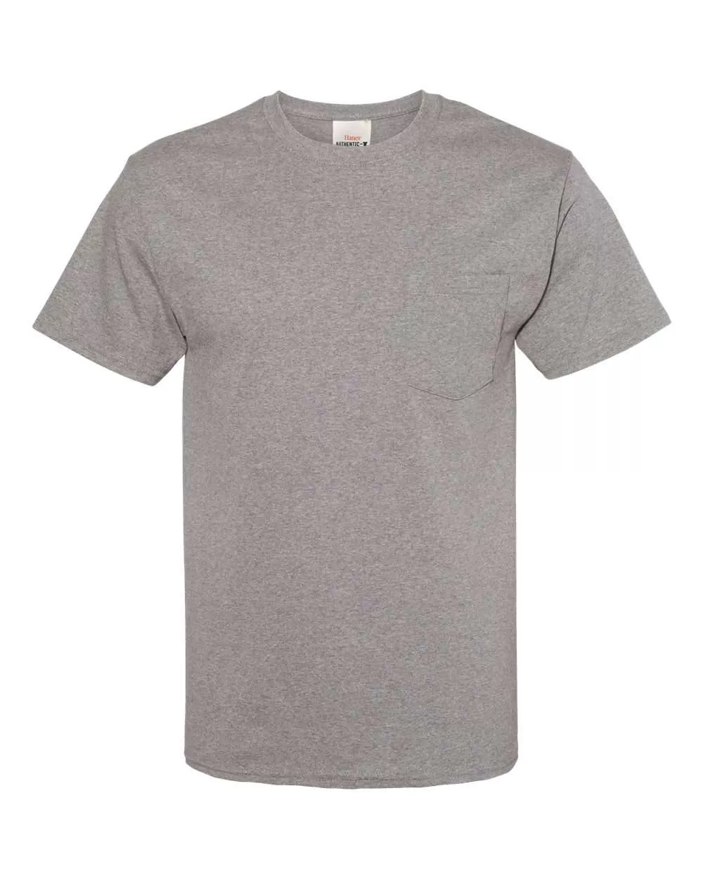 Hanes 5590 Authentic Pocket T-Shirt