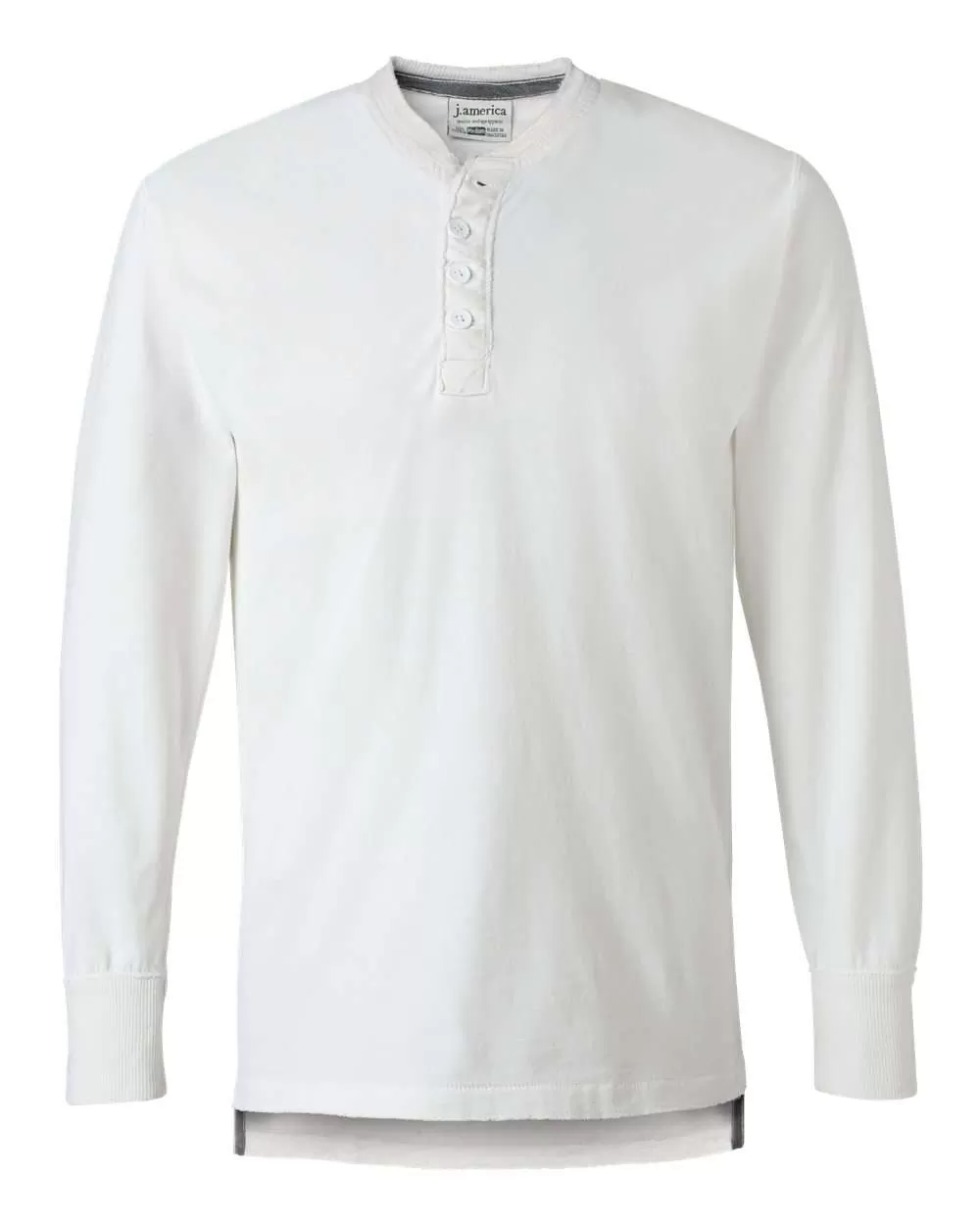 J. America 8244 Vintage Brushed Jersey Henley