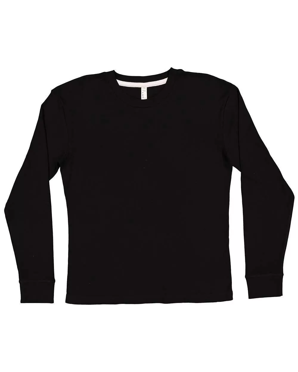 LAT 601Z Adult Baby Rib Pajama LONG Sleeve Top