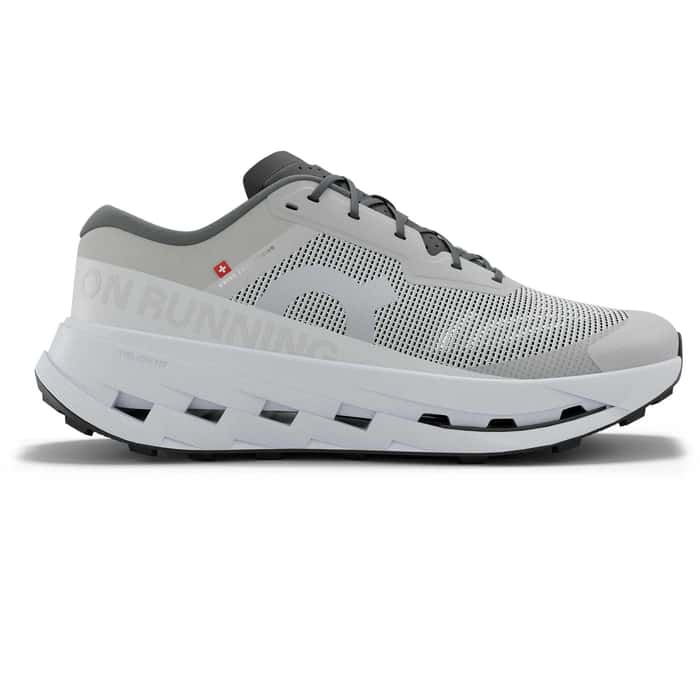 ON Cloudultra 3 | Rock/White | Men's High-Cushioned Trail Shoe