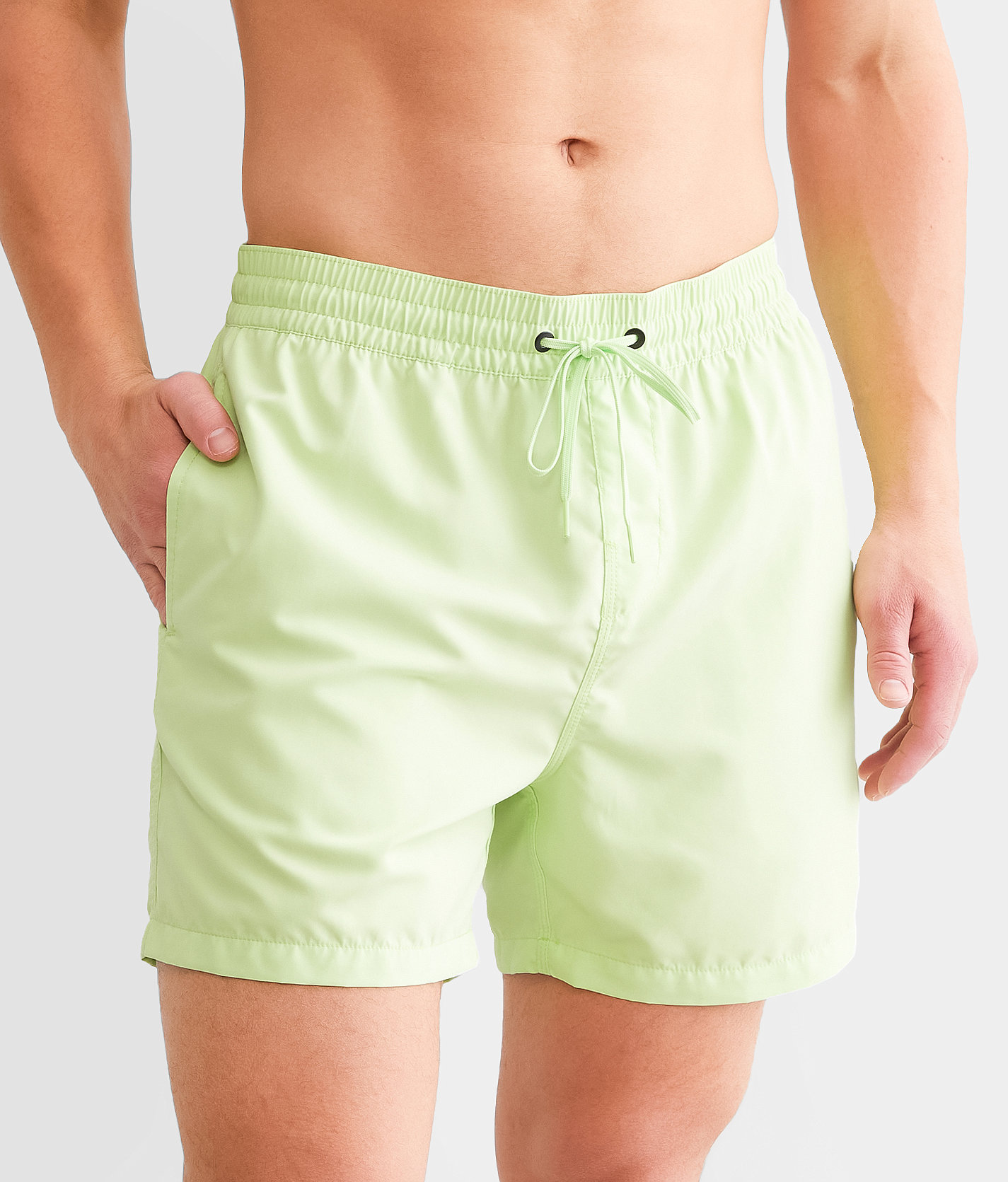 Billabong All Day Layback Swim Trunks - Men's Swimwear in Pistachio