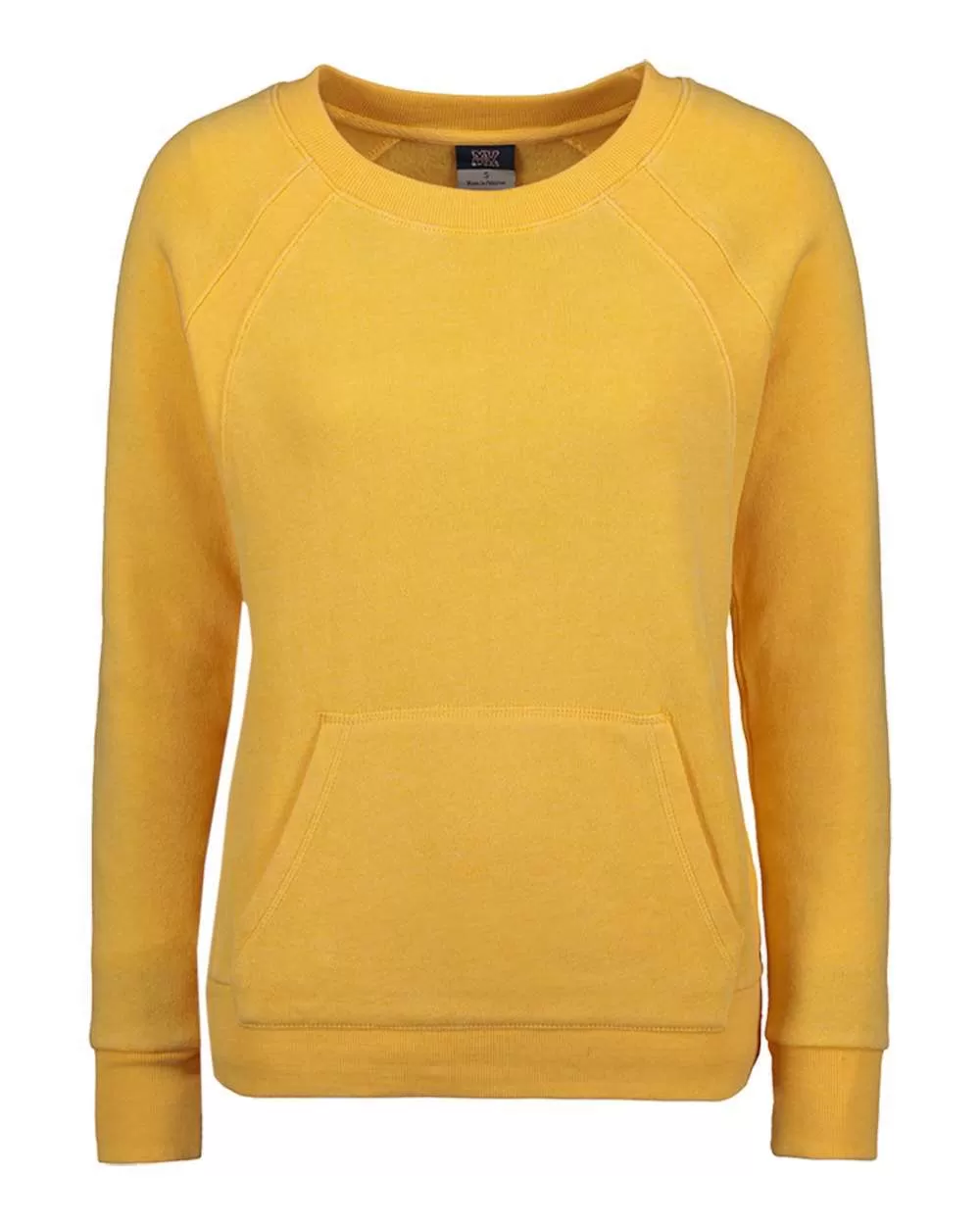 MV Sport W20170 Women's Angel Fleece Michaela Crewneck Sweatshirt