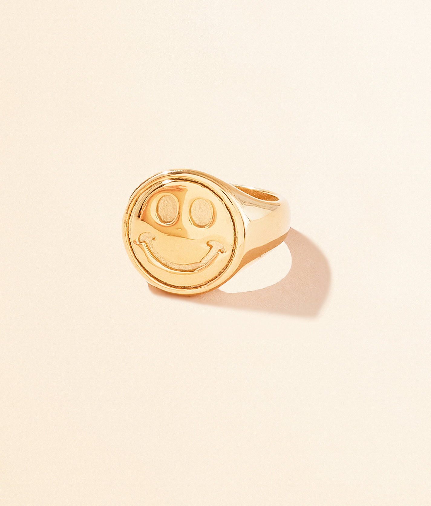 Sahira Jewelry Design Happy Signet Ring - Women's Jewelry in Gold