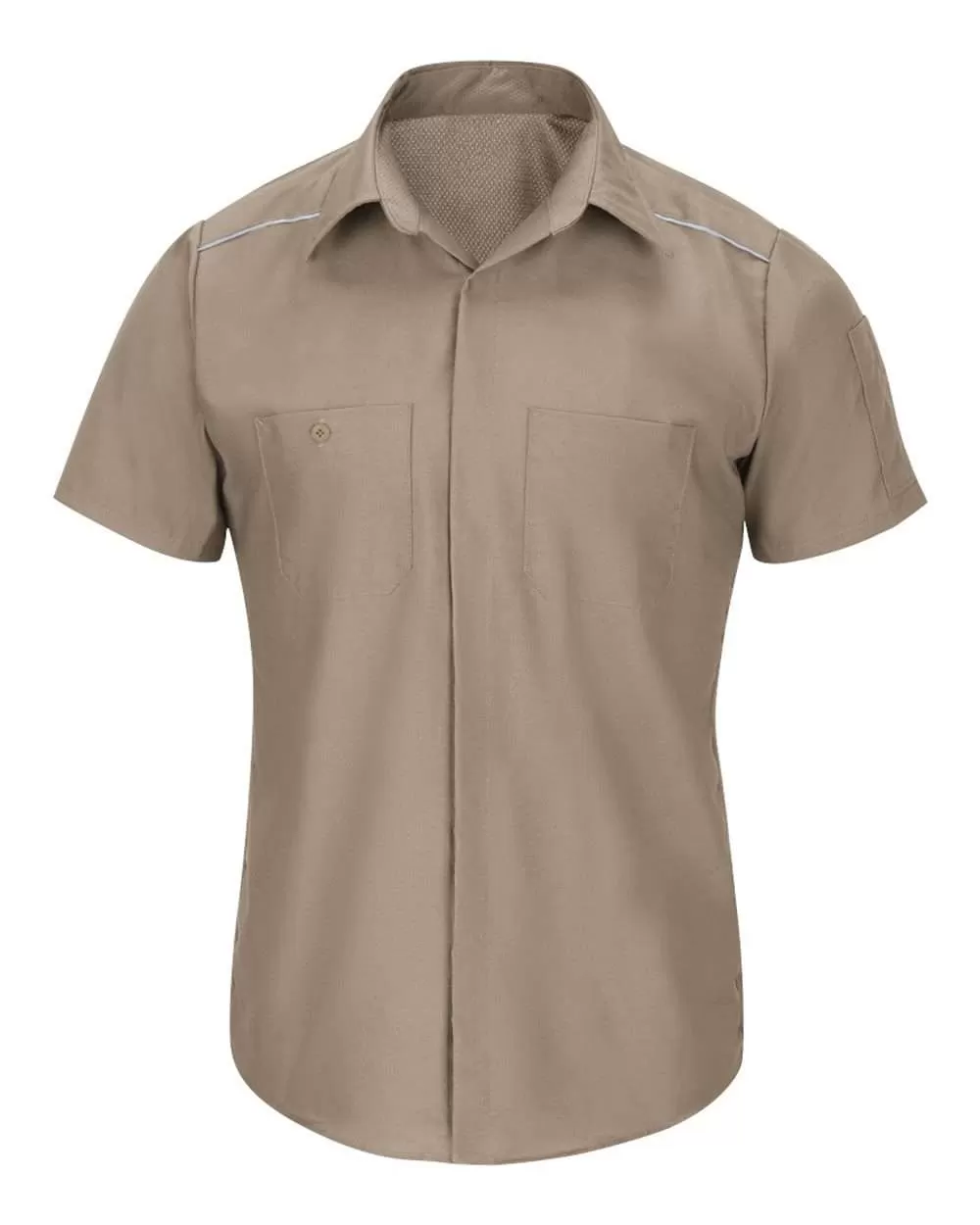 Red Kap SP4AL Short Sleeve Pro Airflow Work Shirt - Long Sizes