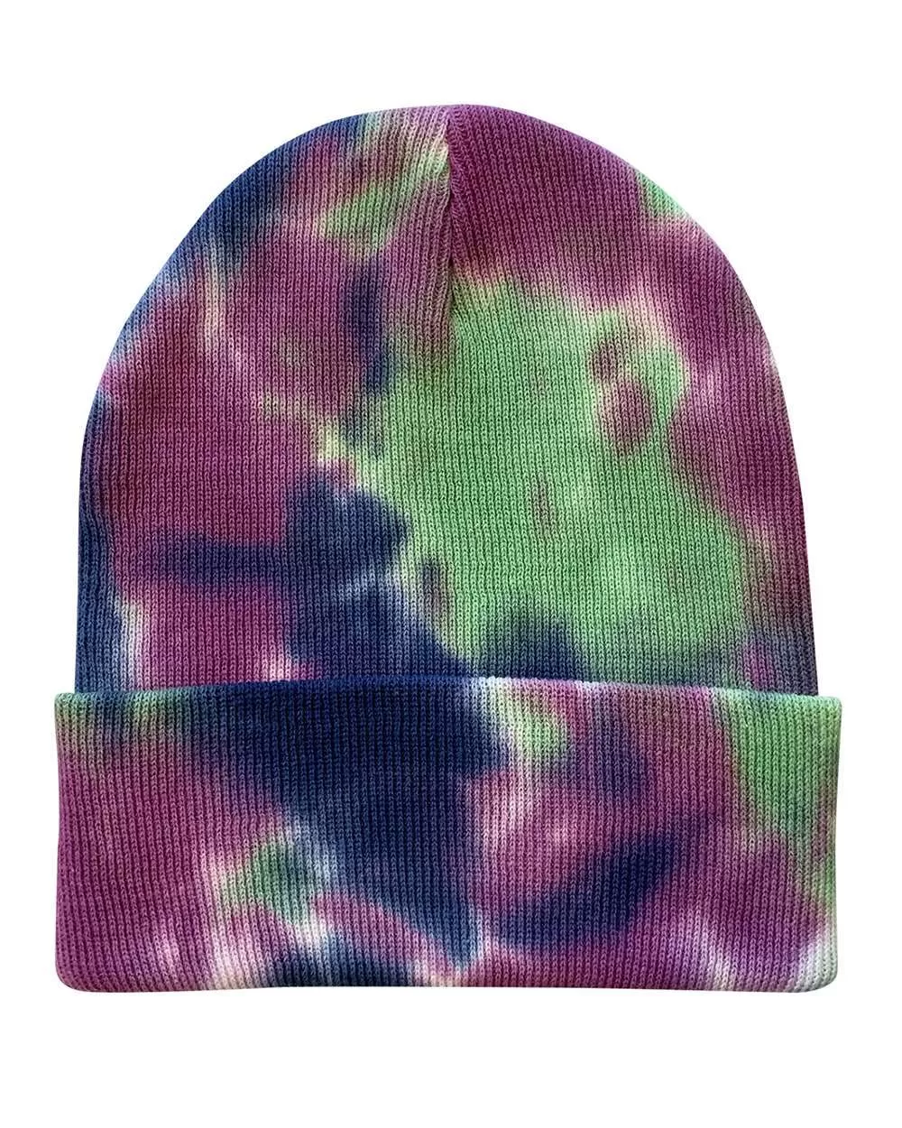 Sportsman SP412 12" Tie-Dyed Cuffed Beanie