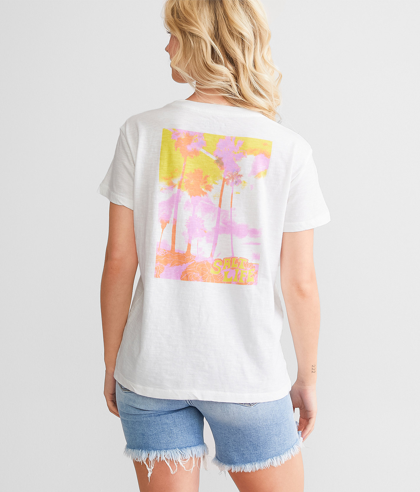 Salt Life Technicolor Sky T-Shirt - Women's T-Shirts in White