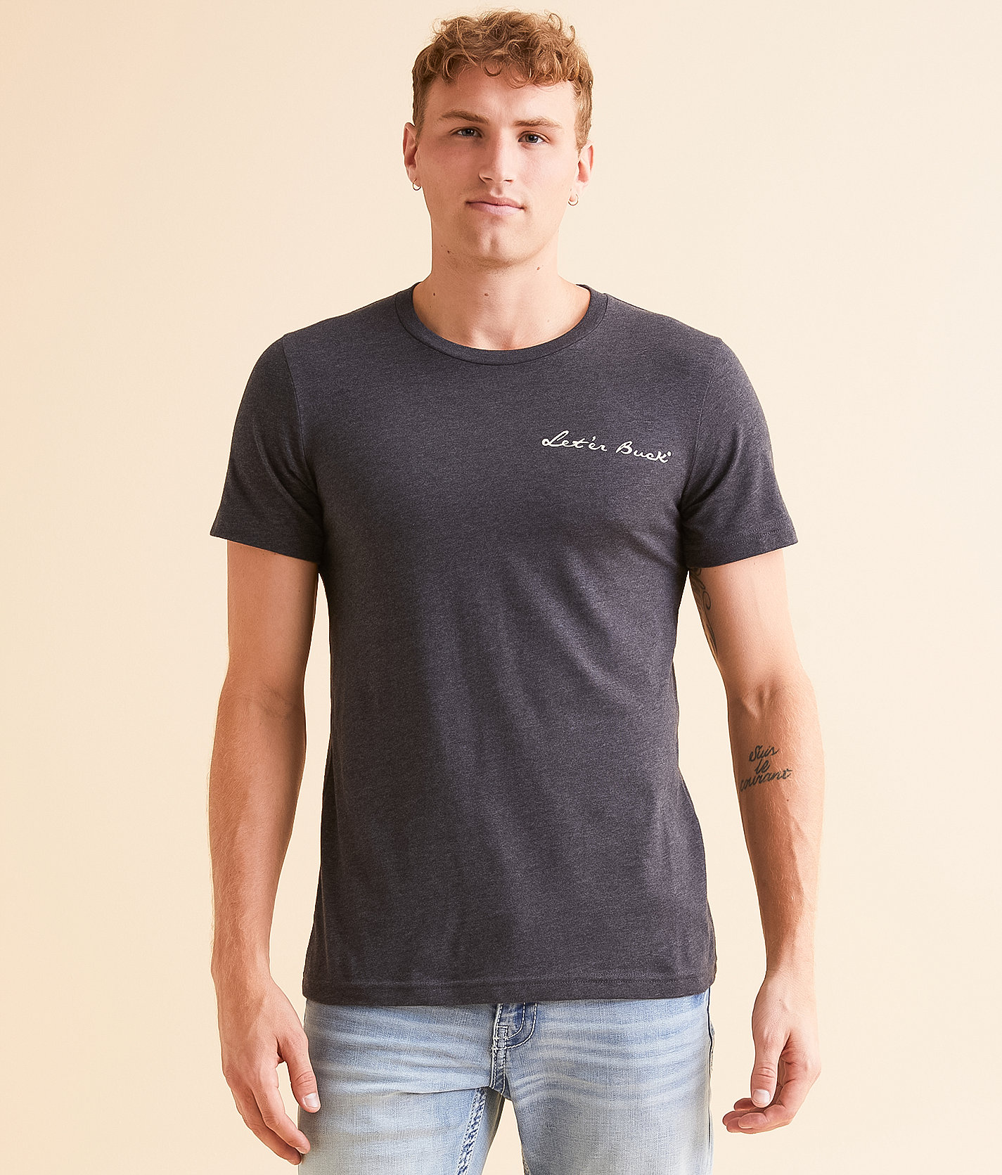 Pendleton Whisky Harding T-Shirt - Men's T-Shirts in Deep Heather
