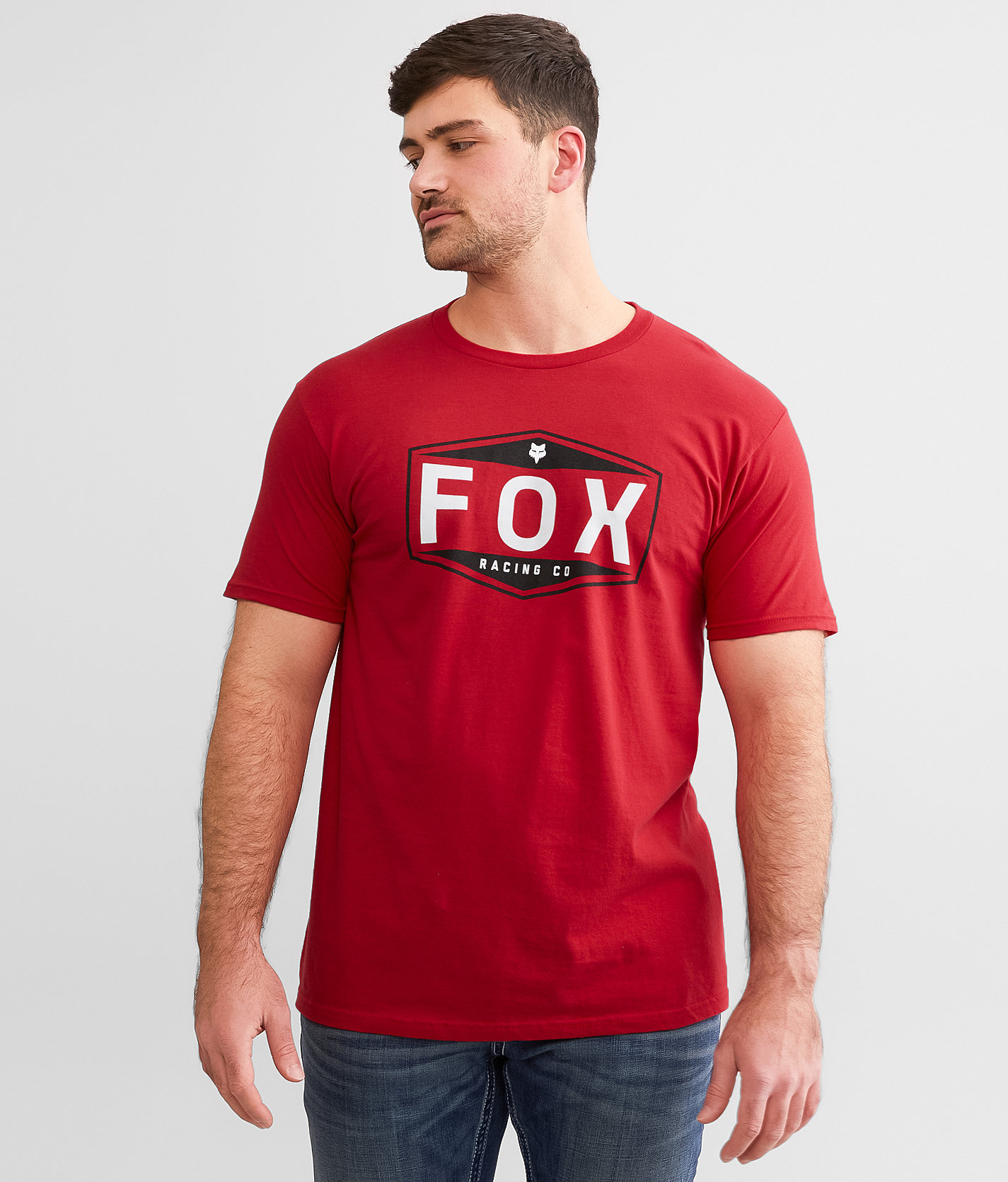 Fox Emblem T-Shirt - Men's T-Shirts in Red