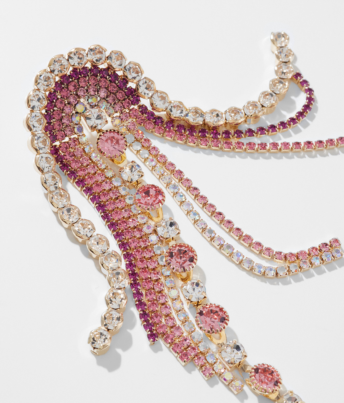 Feed Me Gems Rainbow Glitz Earring - Women's Jewelry in Pink Multi