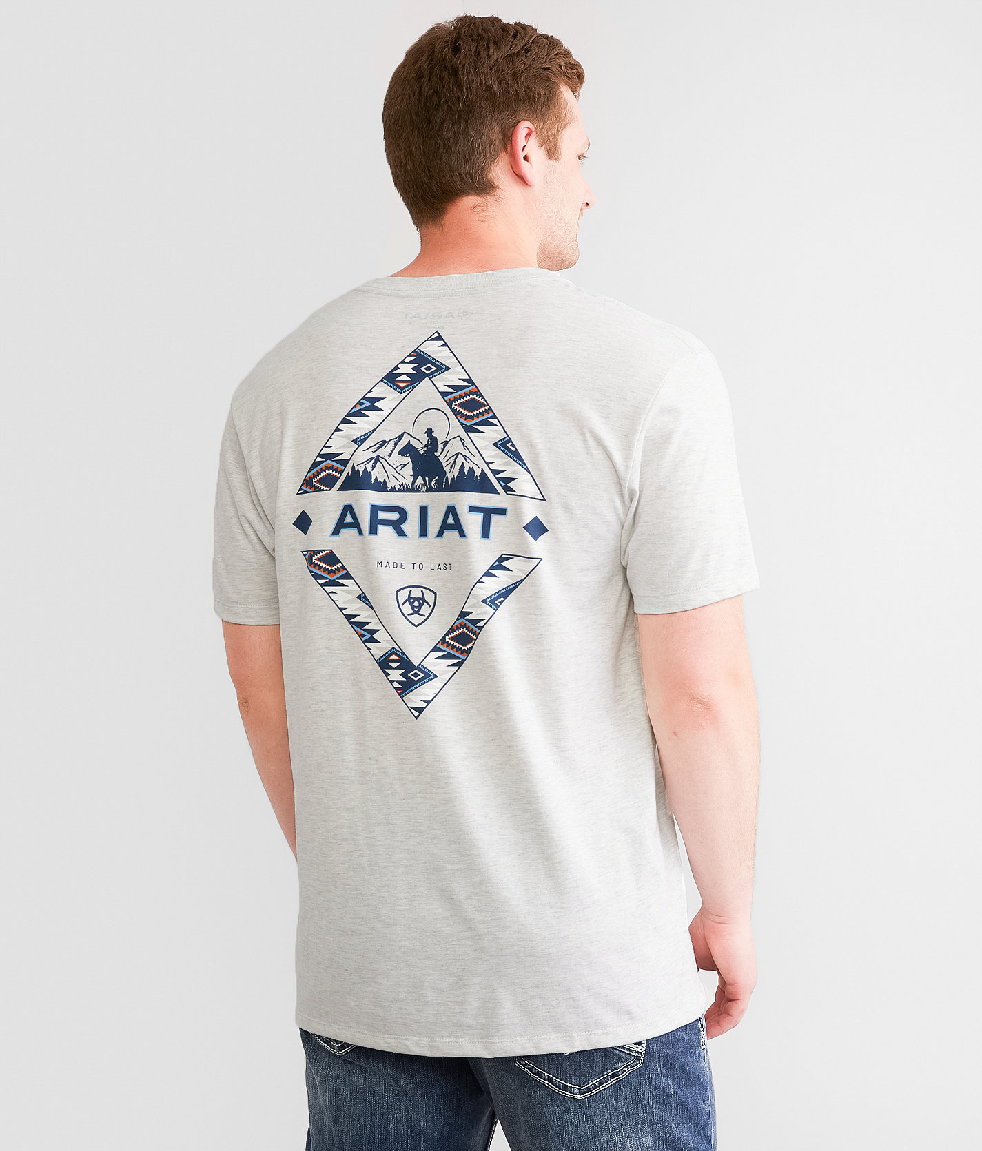 Ariat Mountain Man T-Shirt - Men's T-Shirts in Ash