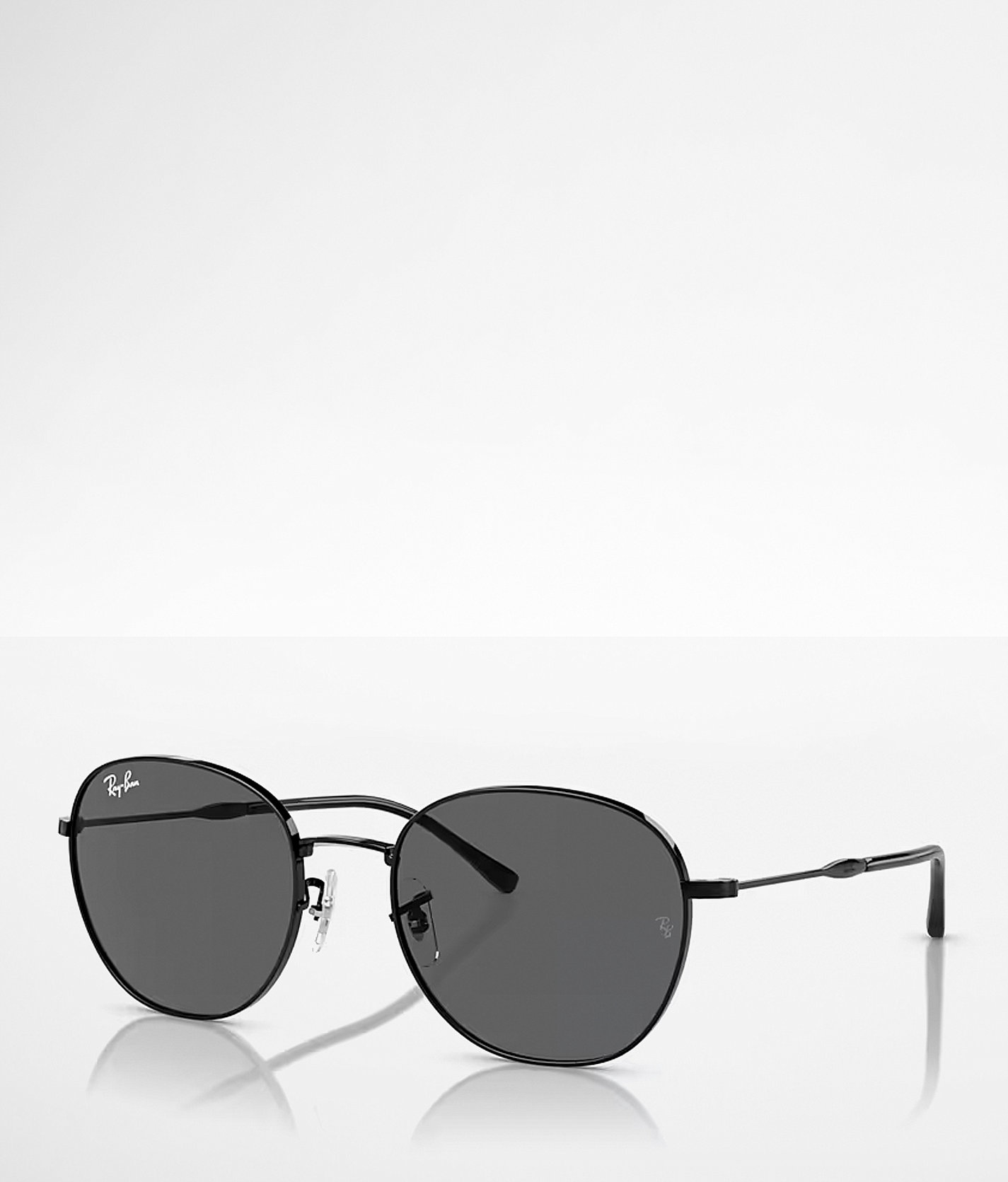 Ray-Ban® Round Sunglasses - Women's Sunglasses & Glasses in Black Dark Gray