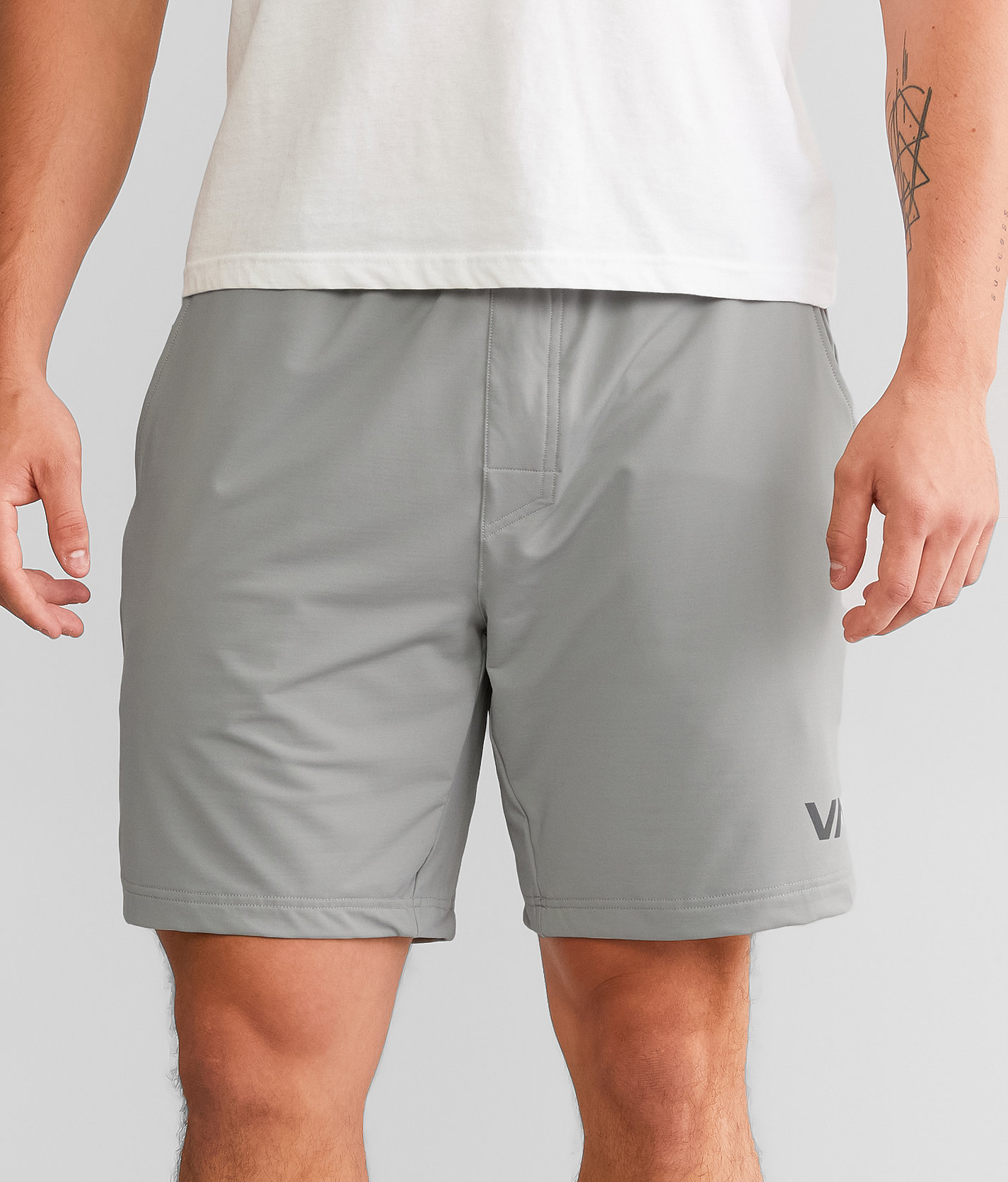 RVCA Trainer Short - Men's Activewear in Stone