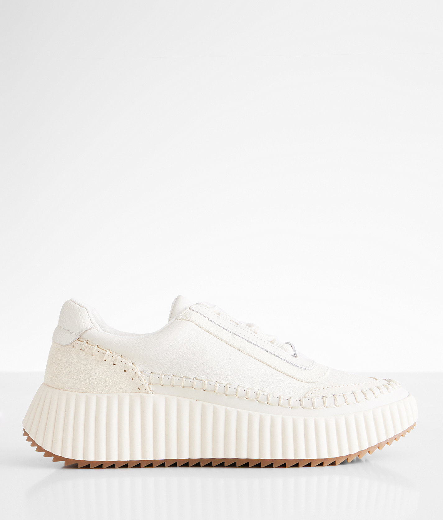 Dolce Vita Dolen Platform Leather Sneaker - Women's Shoes in White Leather