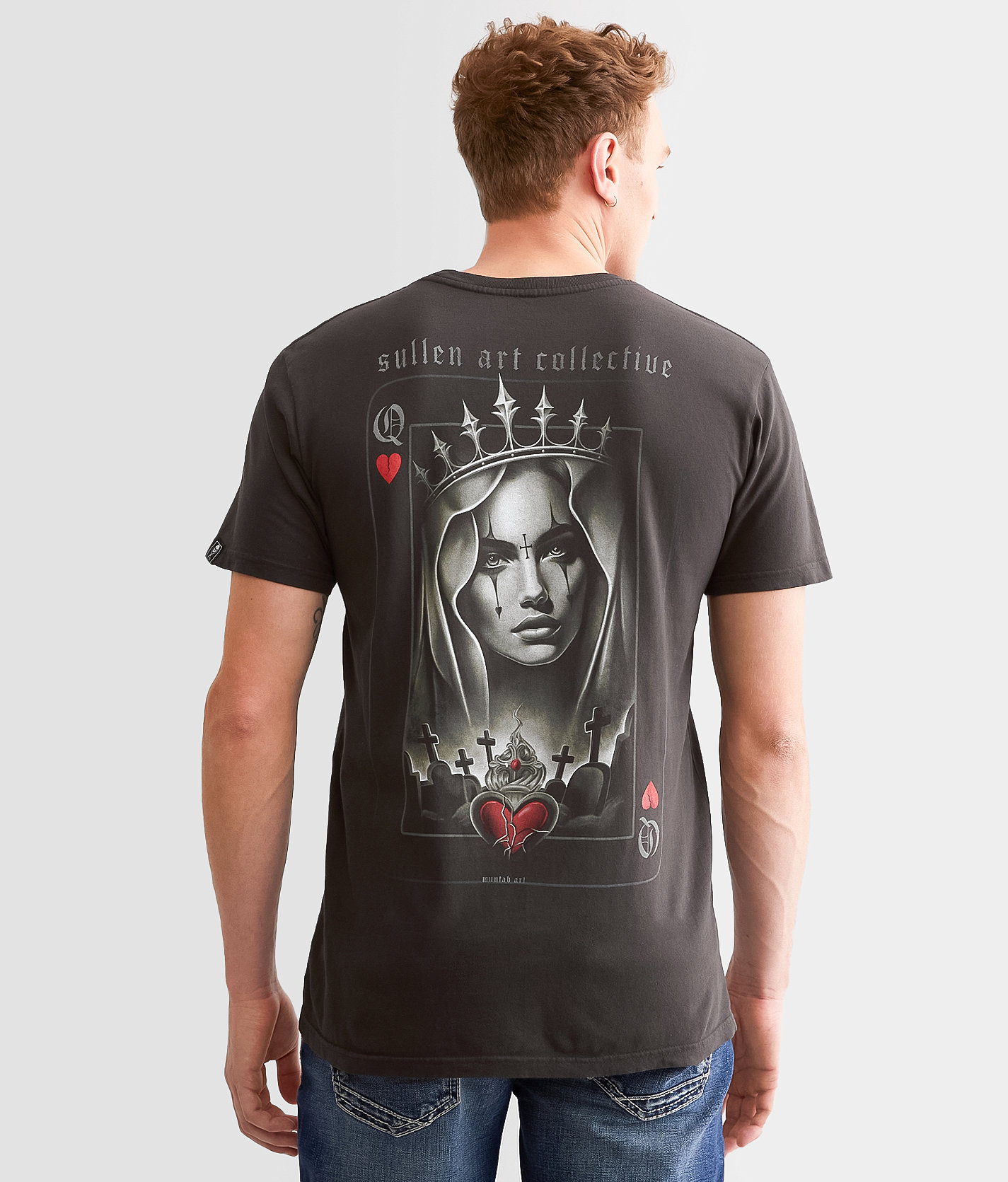 Sullen Heartless T-Shirt - Men's T-Shirts in Vintage Black