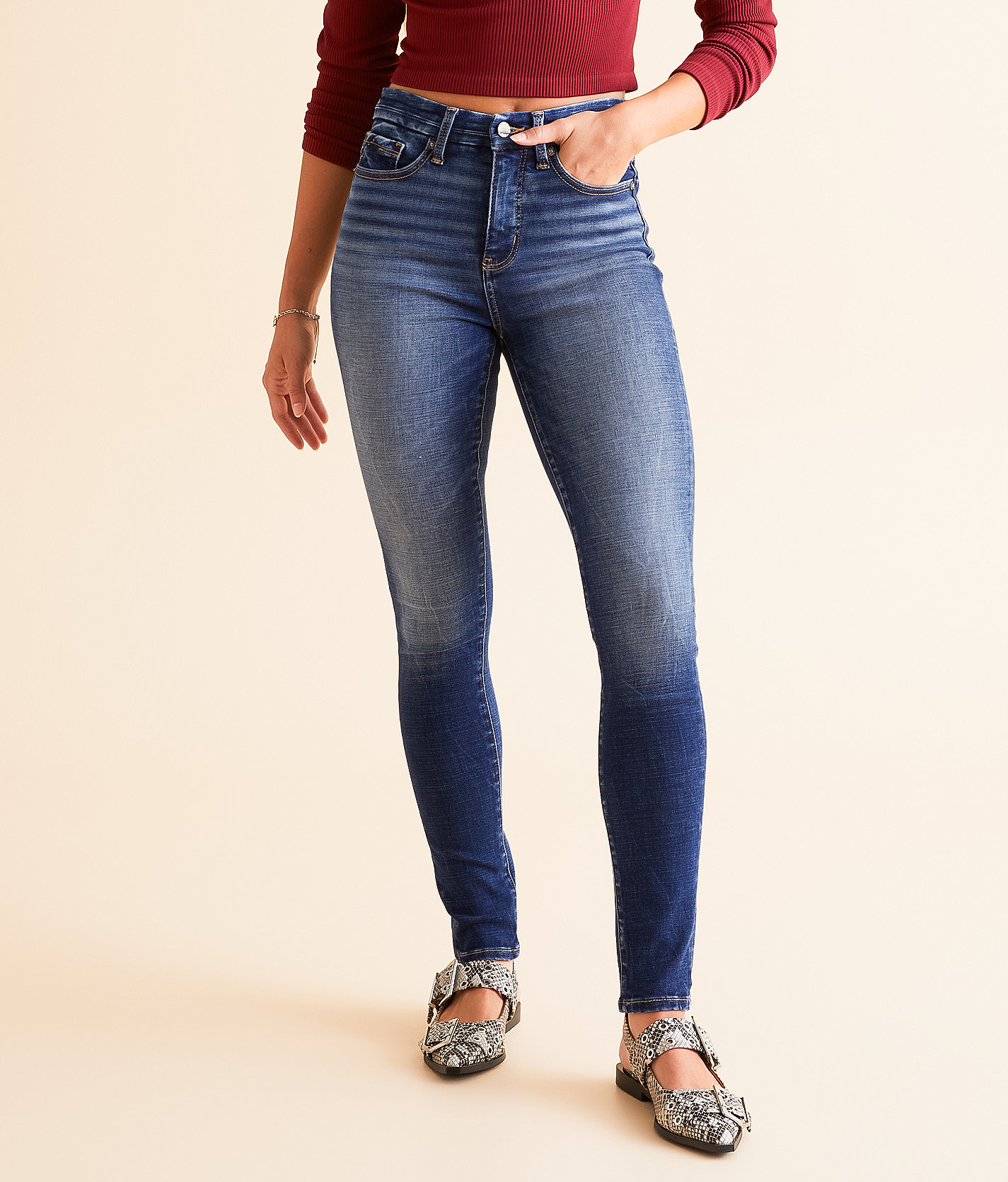 Buckle Black Fit No. 75 Skinny Stretch Jean - Women's Jeans in Allston