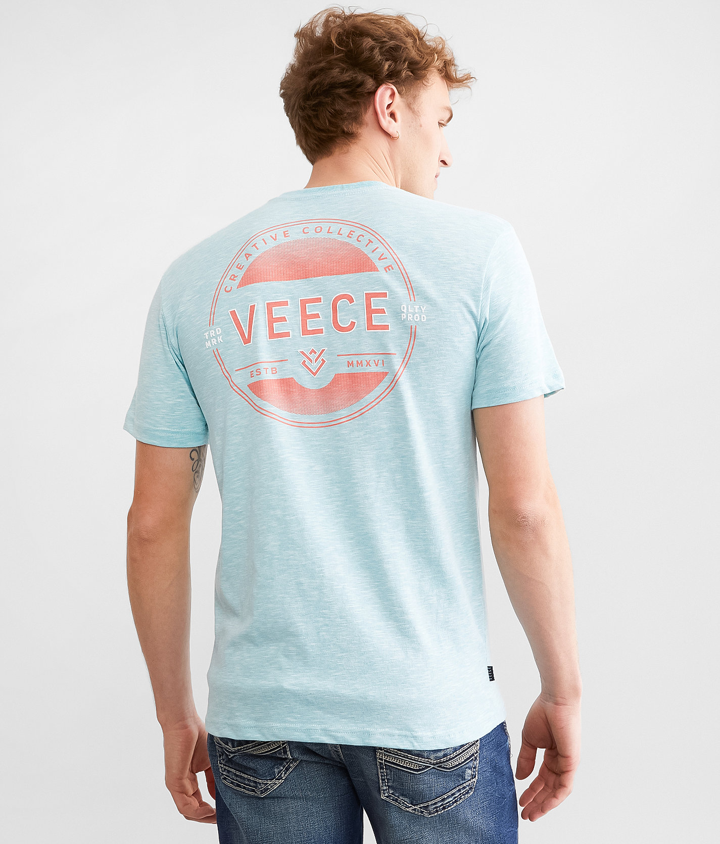 Veece In Motion T-Shirt - Men's T-Shirts in Bondi Blue